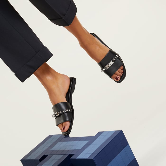 Noir Giulia Sandal