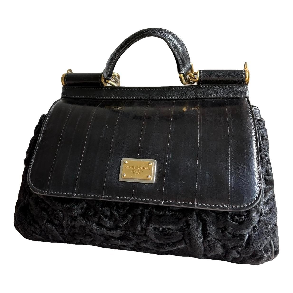Devotion leather handbag