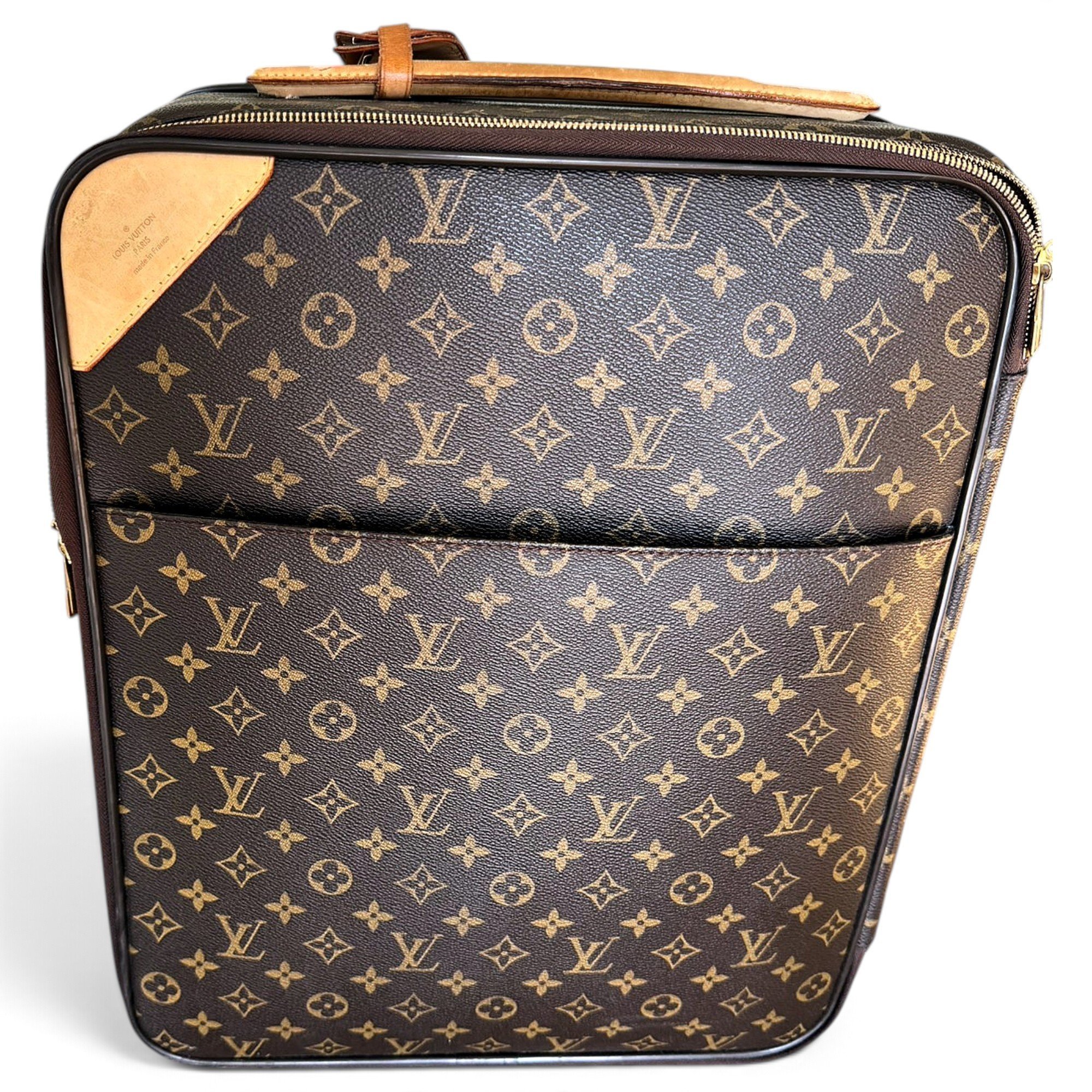 Pegase patent leather travel bag