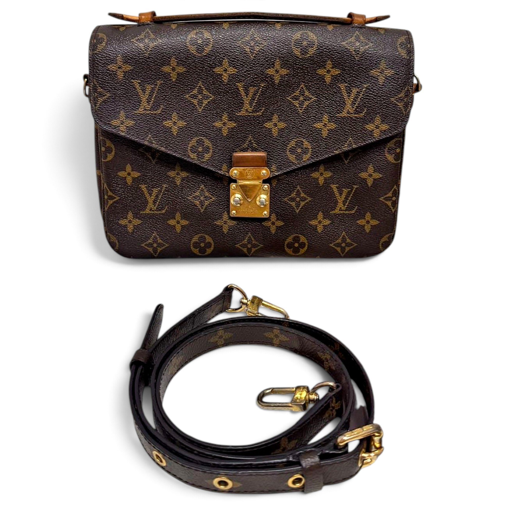 Metis leather crossbody bag