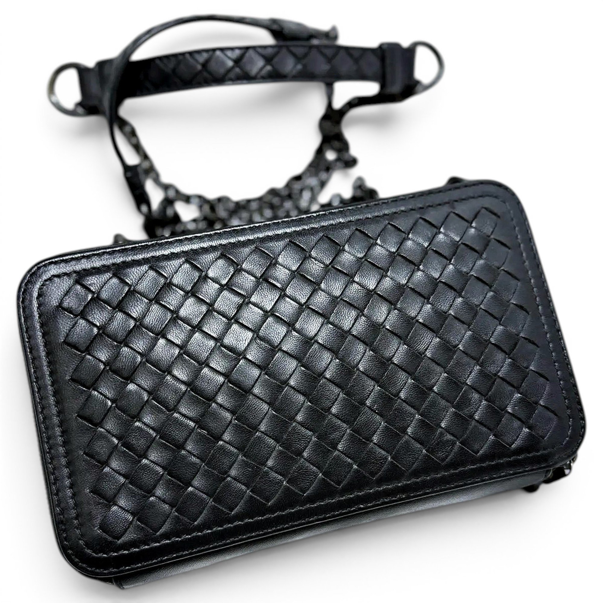 Leather handbag