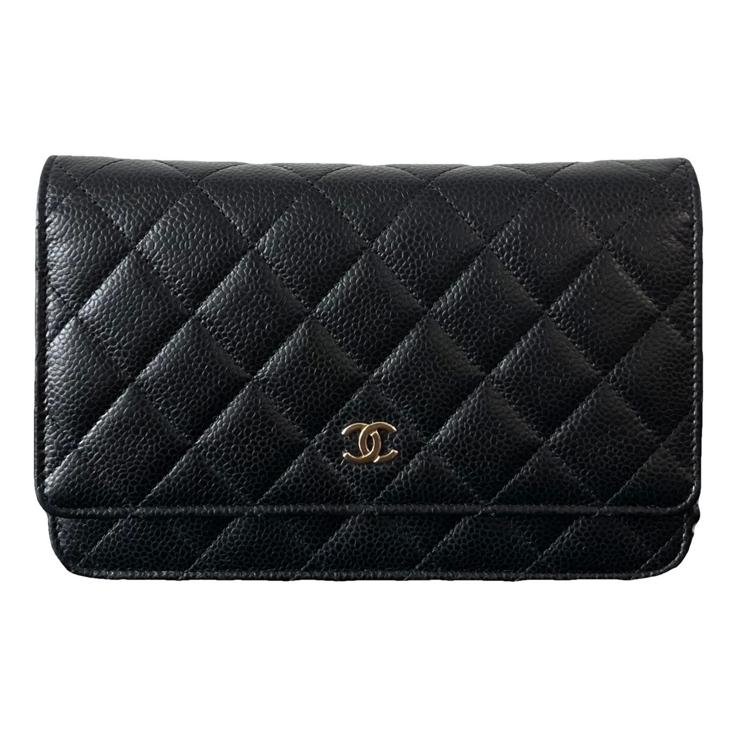 Wallet On Chain Timeless/Classique leather crossbody bag