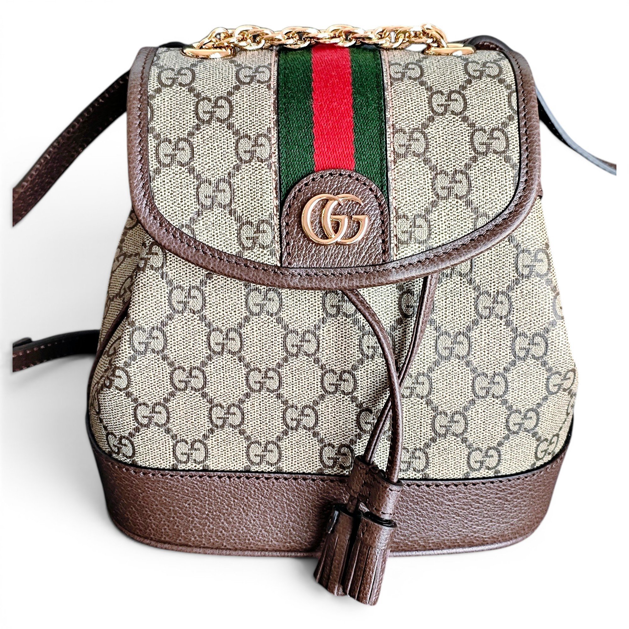 Ophidia leather backpack