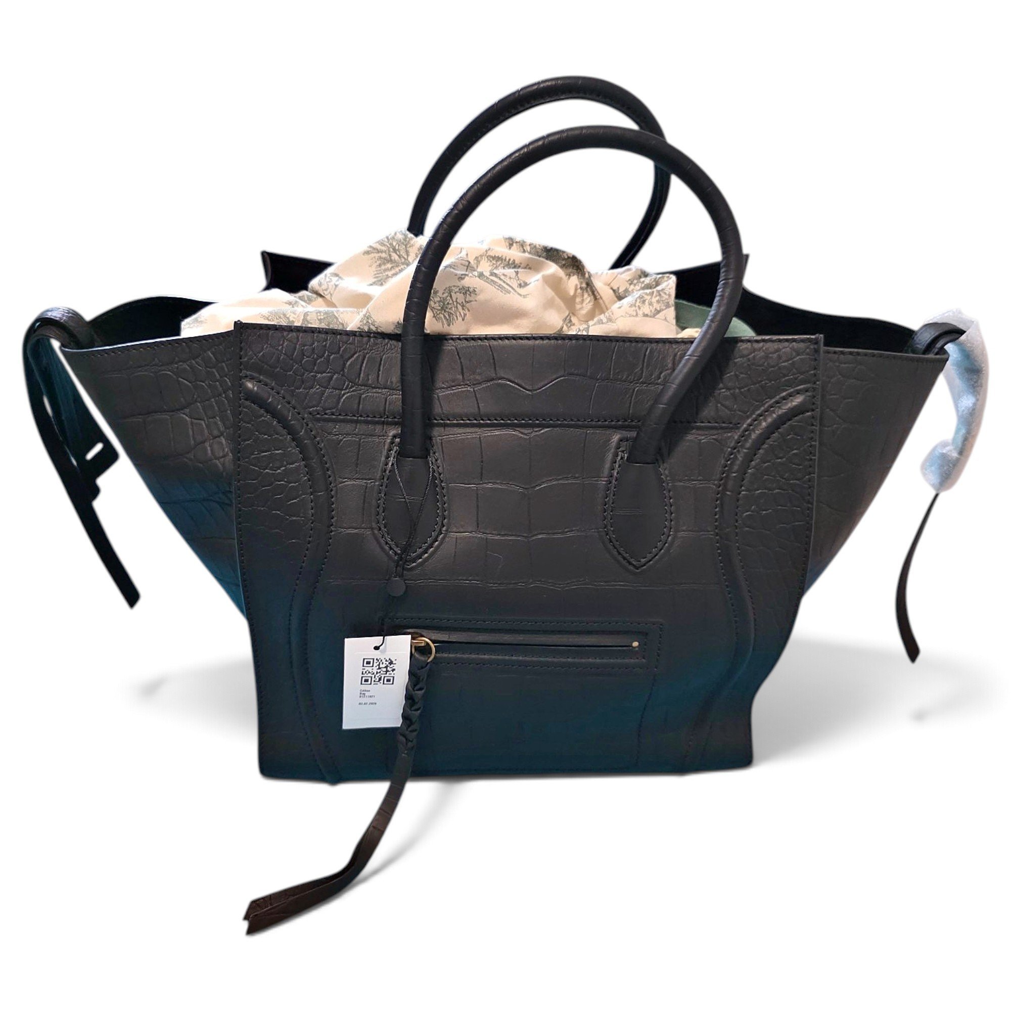 Phantom leather tote