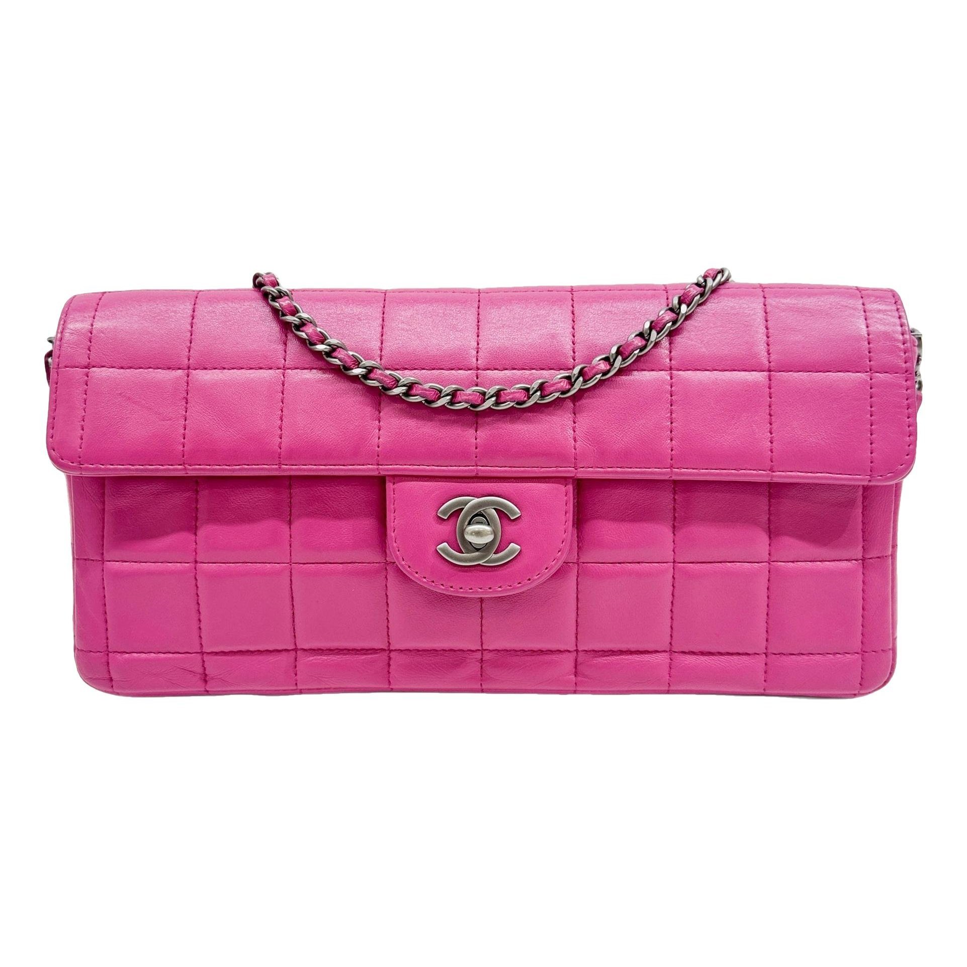 East West Chocolate Bar leather handbag