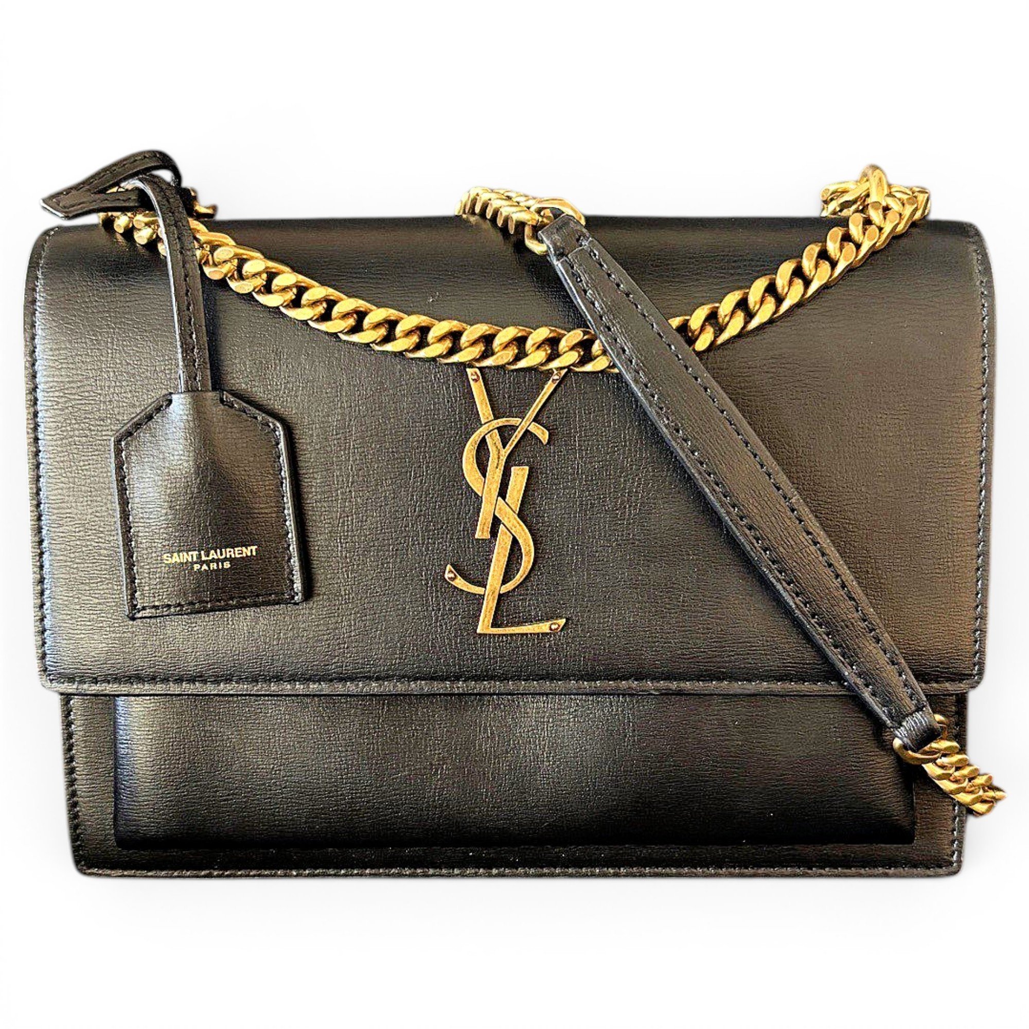 Sunset leather handbag
