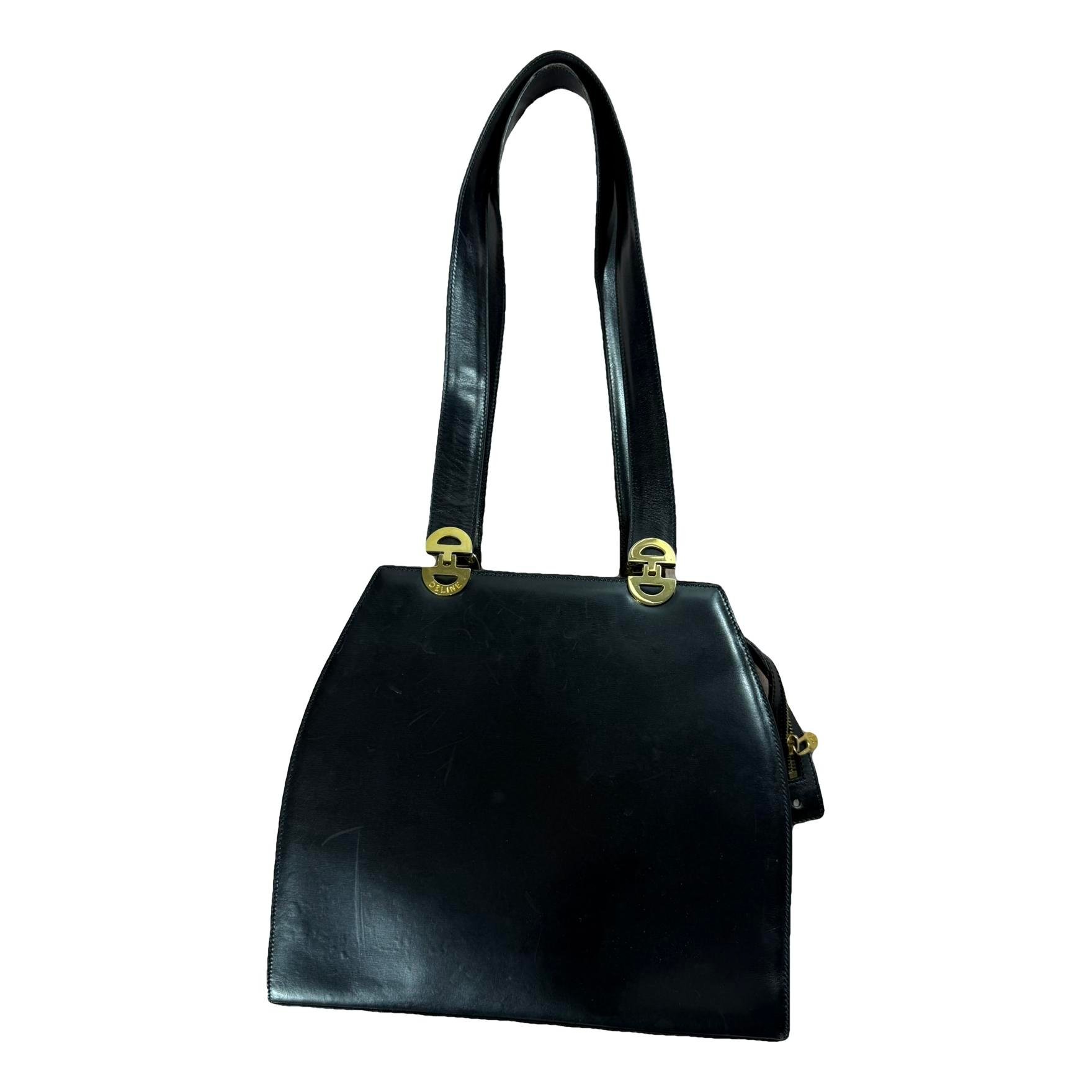 Big Bag leather handbag
