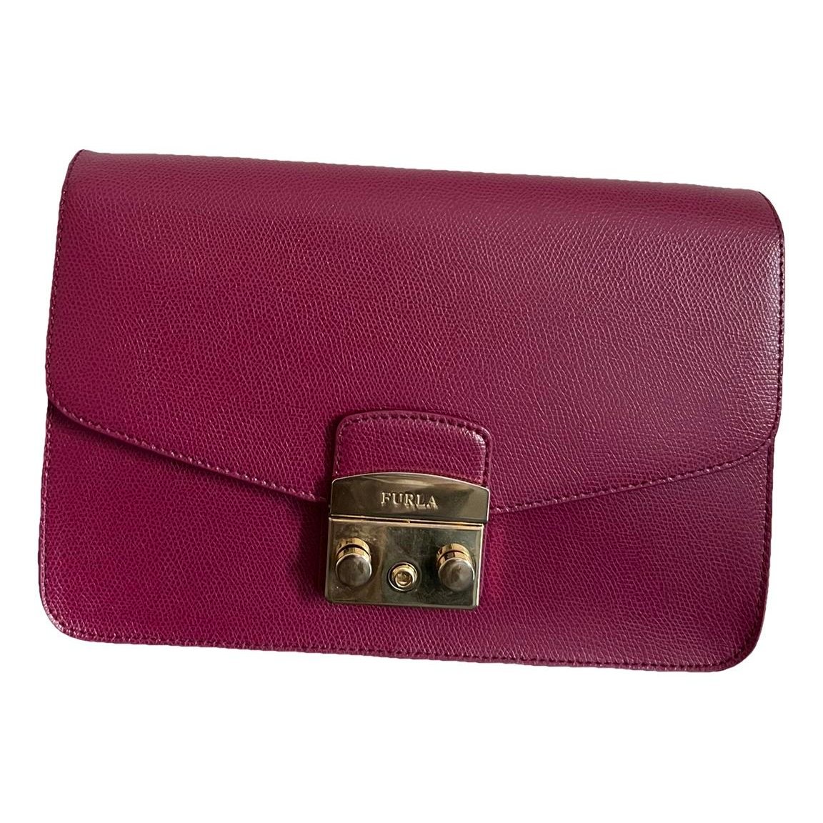 Metropolis leather handbag