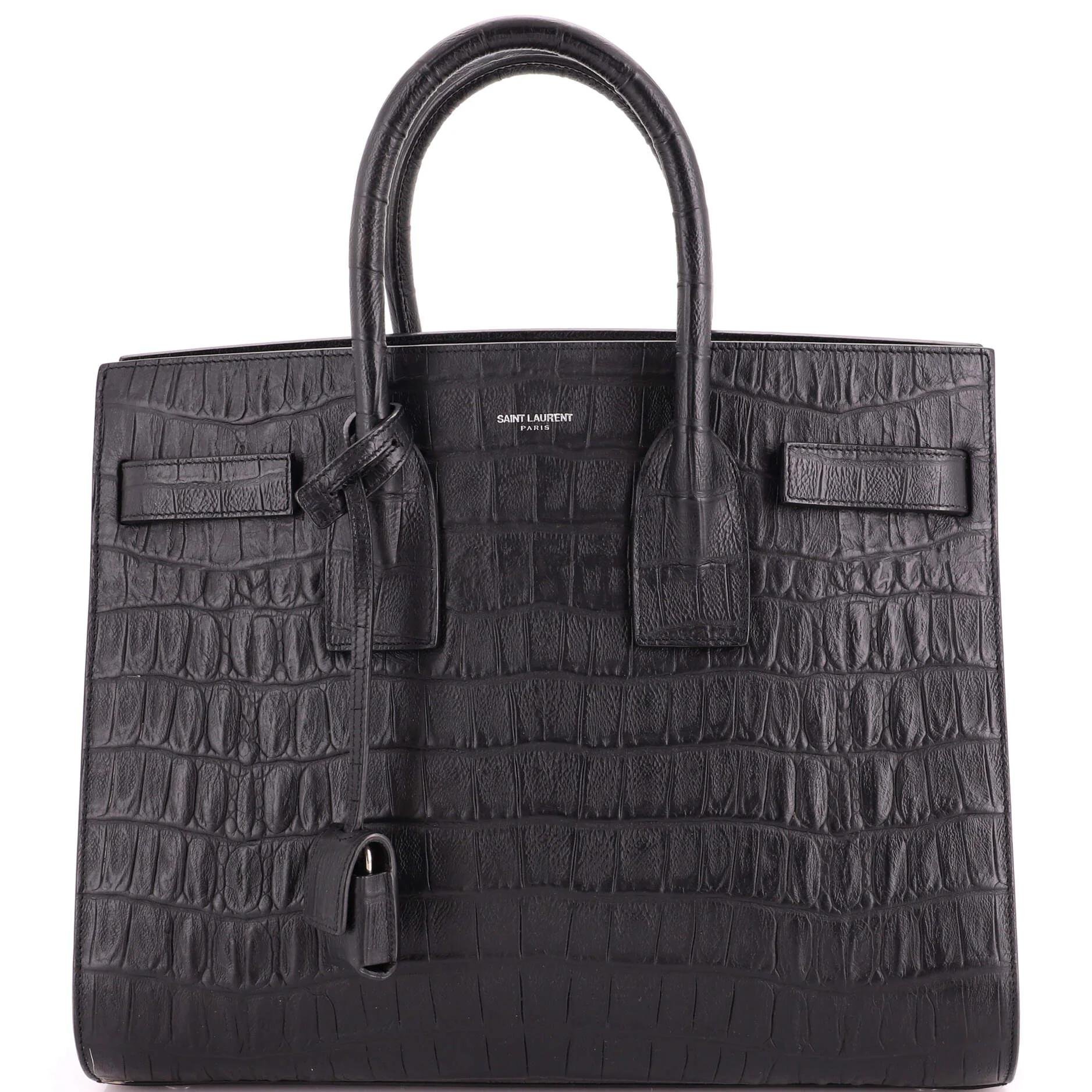 Saint Laurent Sac de Jour leather handbag