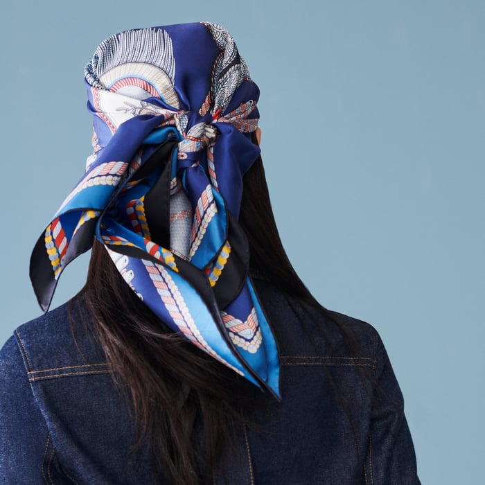 Epaulettes De Gala Double Face Scarf 90