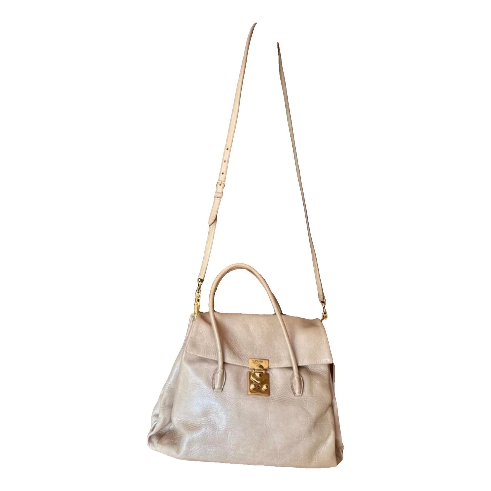 Vitello leather crossbody bag