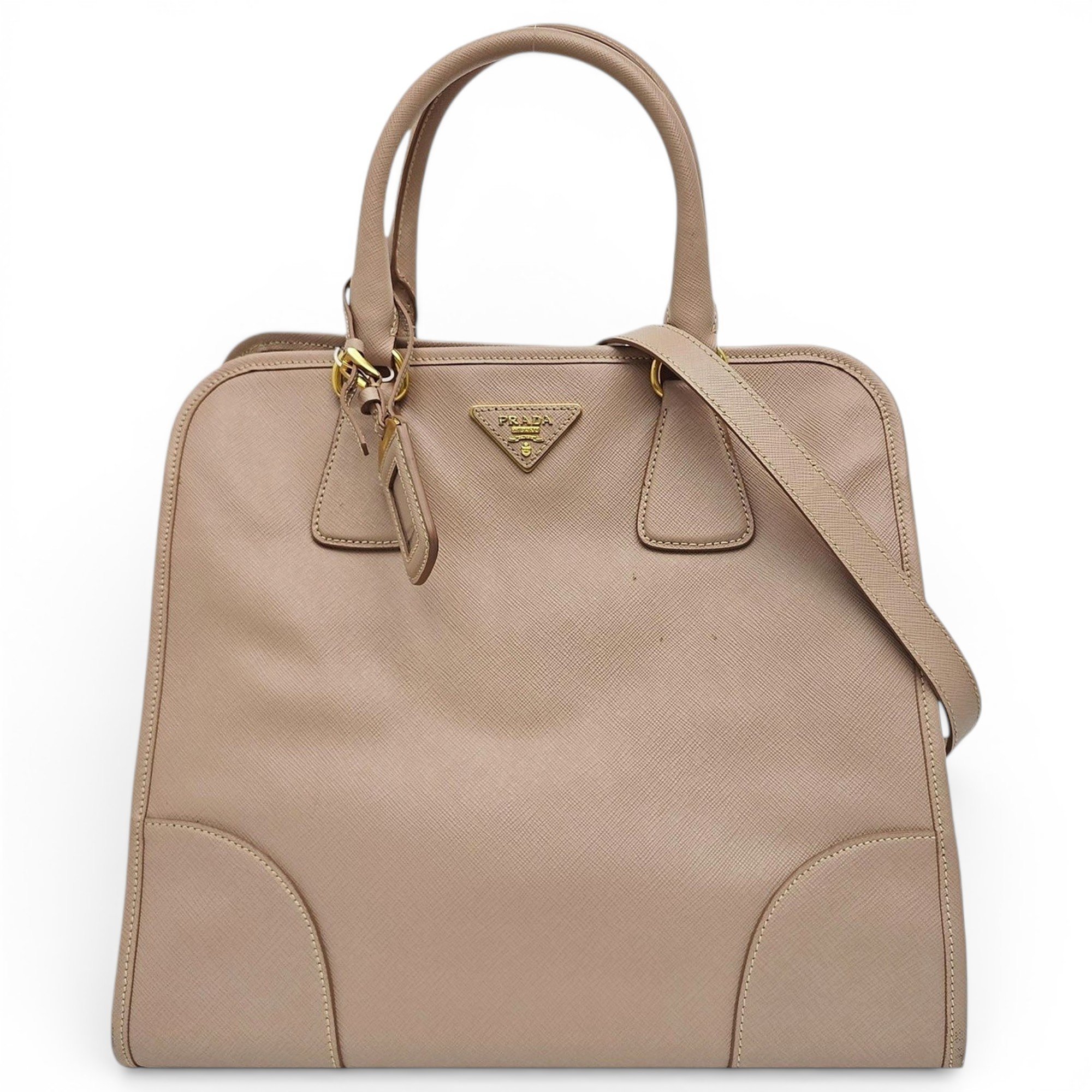 Leather handbag