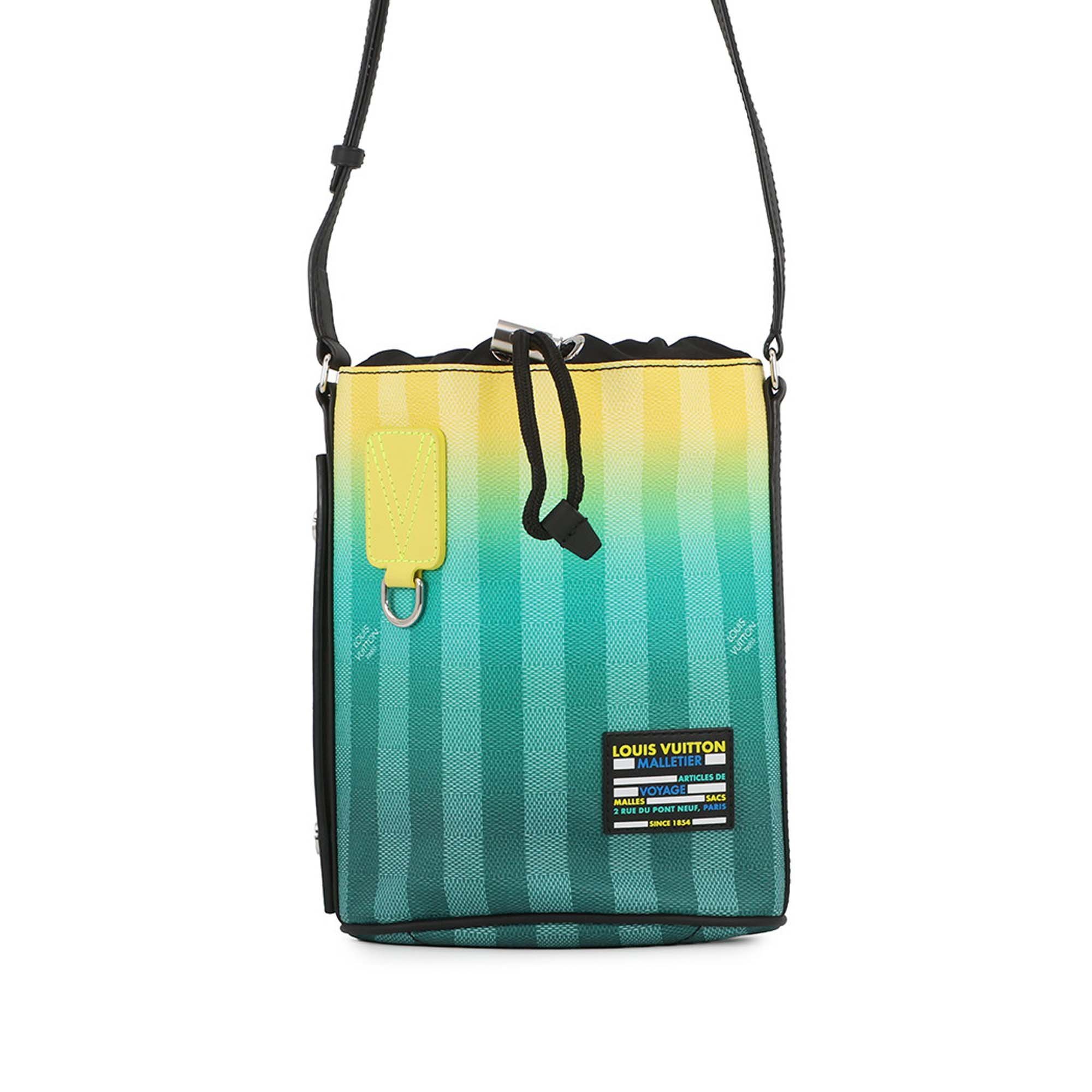 Bucket leather bag