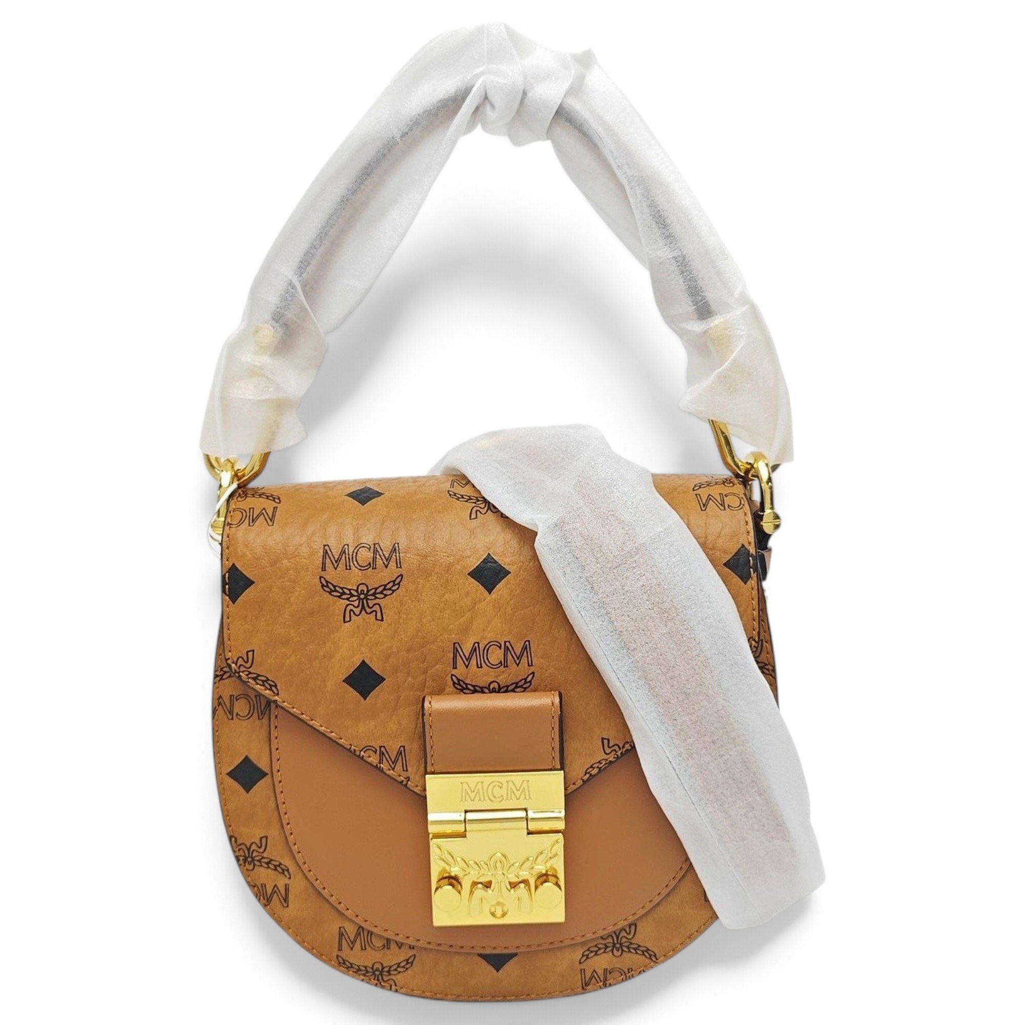 MCM Patricia leather handbag