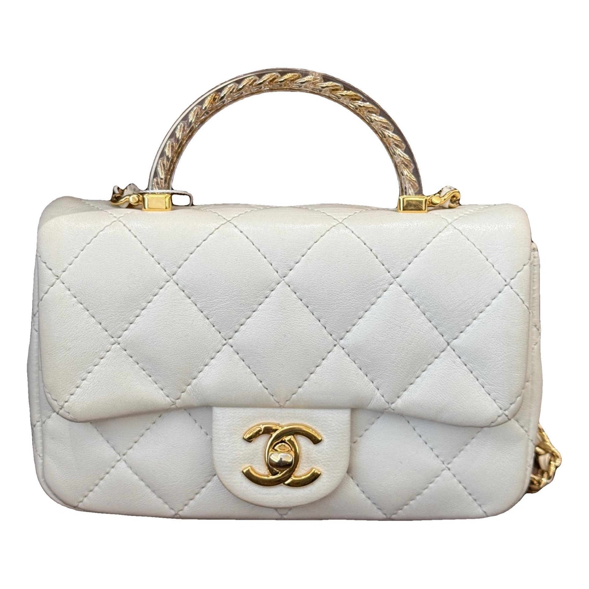 Timeless Classique Top Handle leather handbag