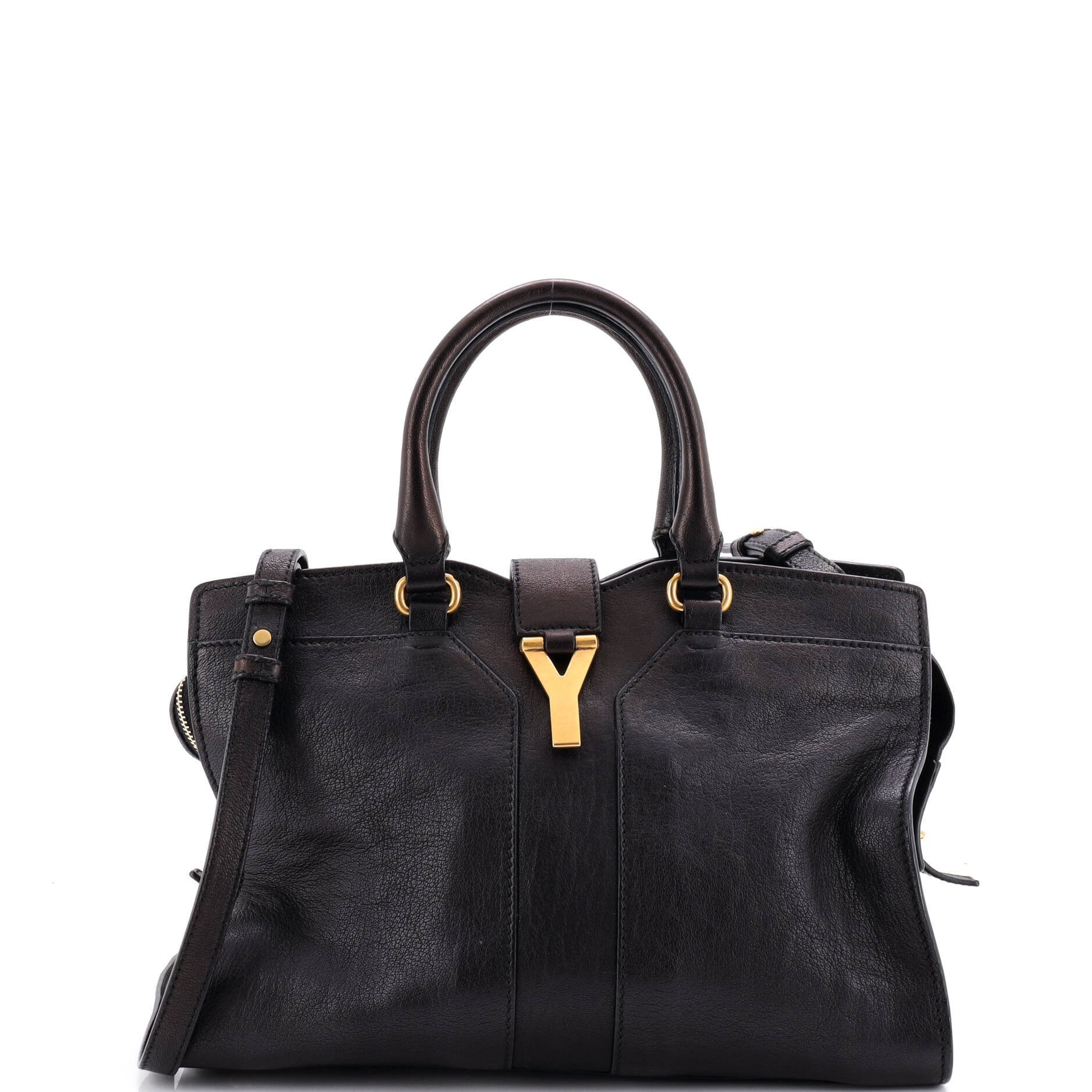 Leather satchel