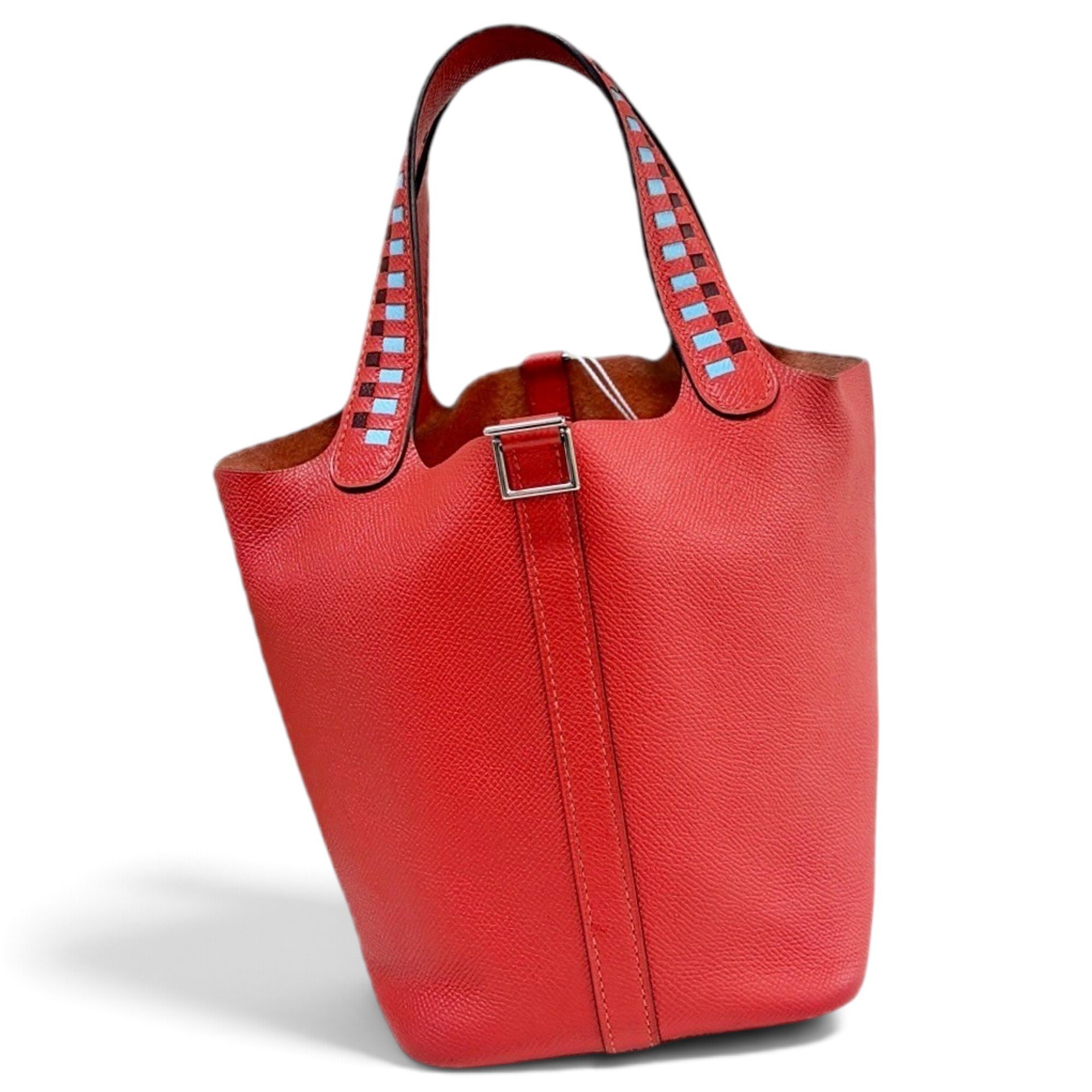 Picotin leather handbag