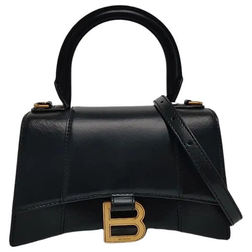 Balenciaga Hourglass leather handbag