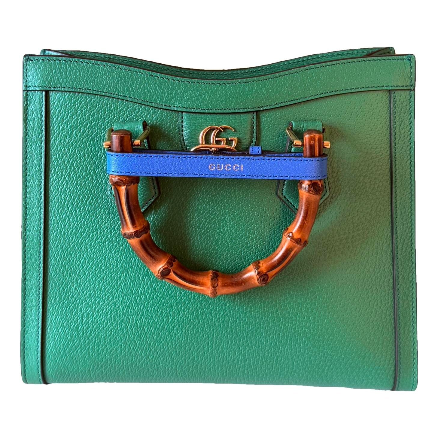 Diana Bamboo leather tote
