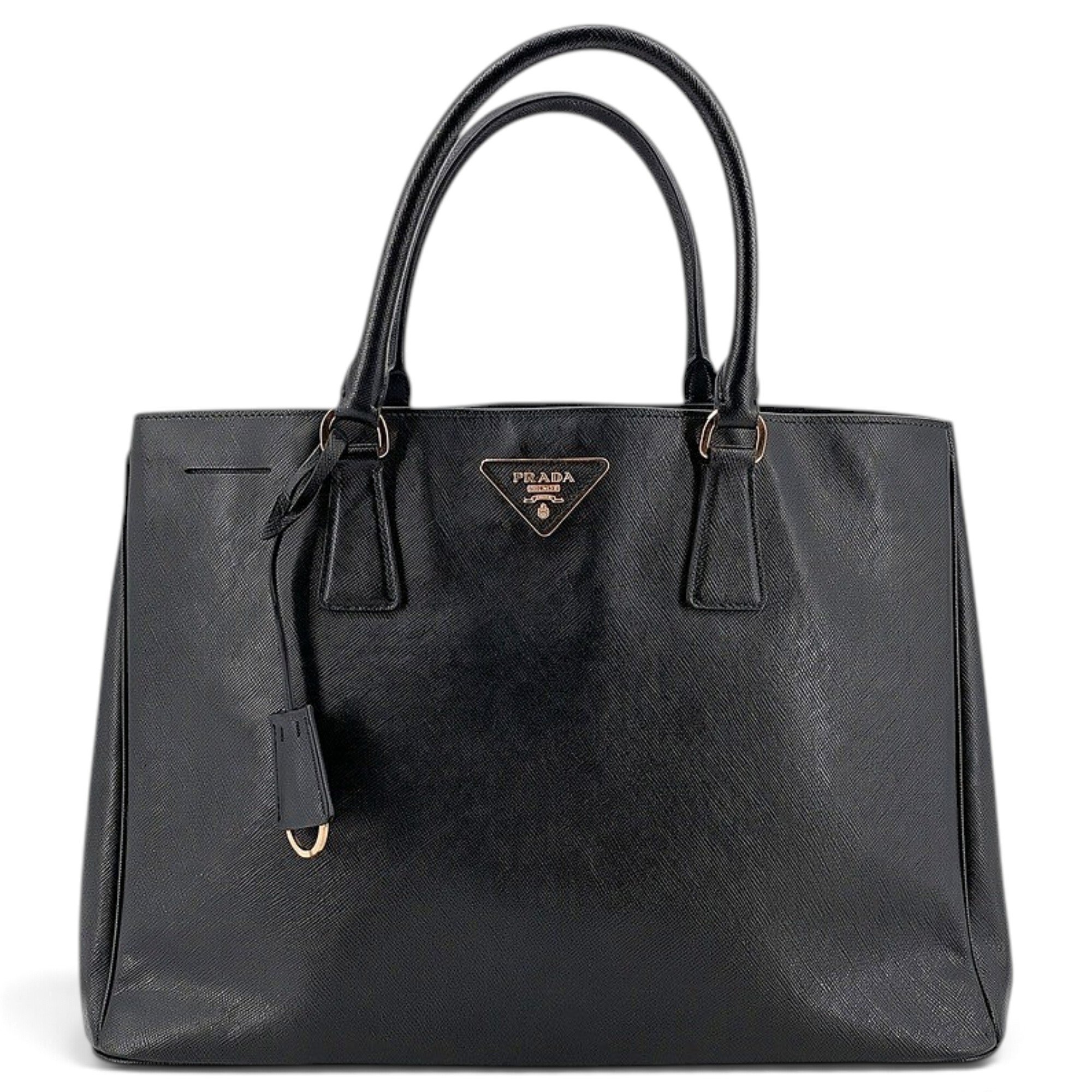 Leather tote