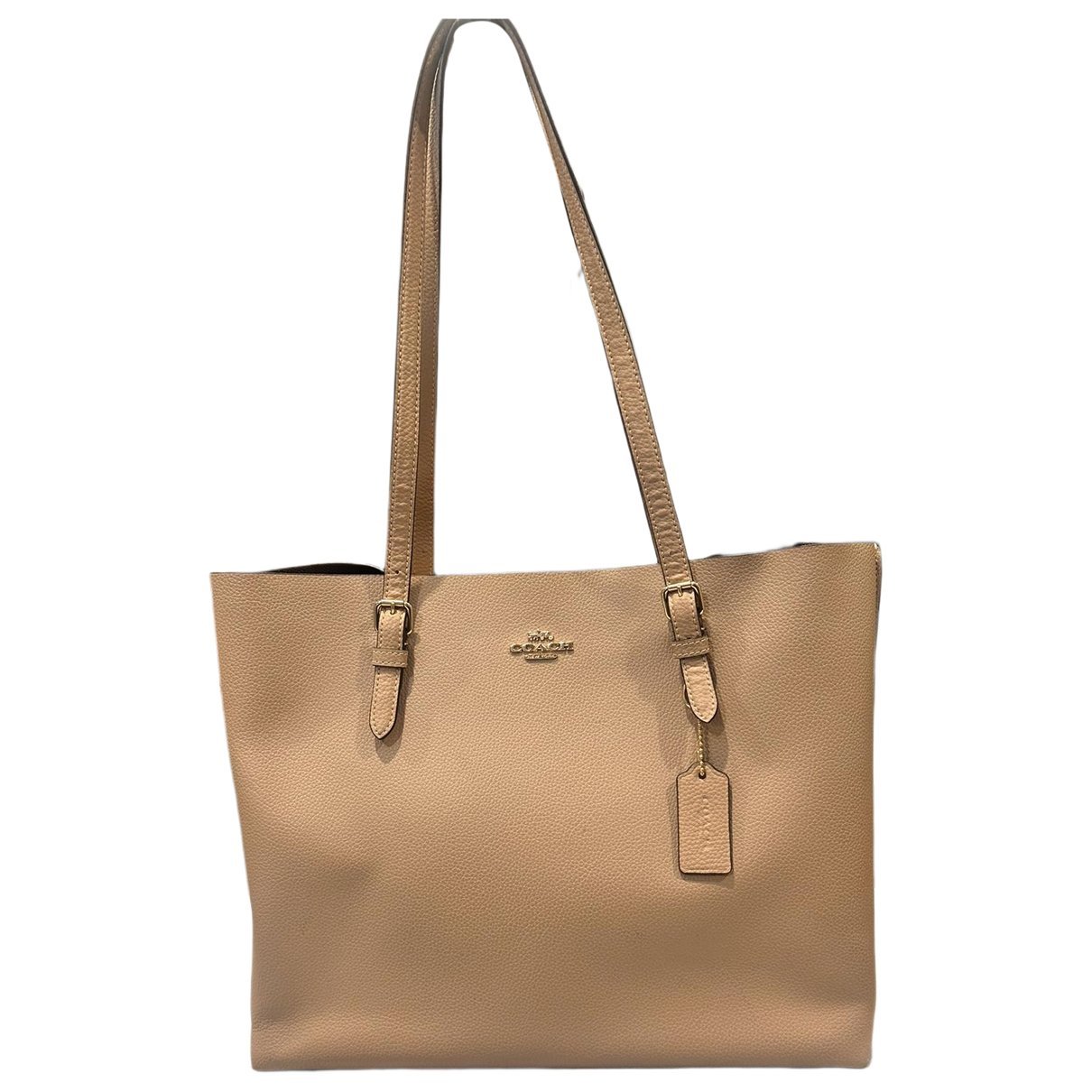 Leather tote