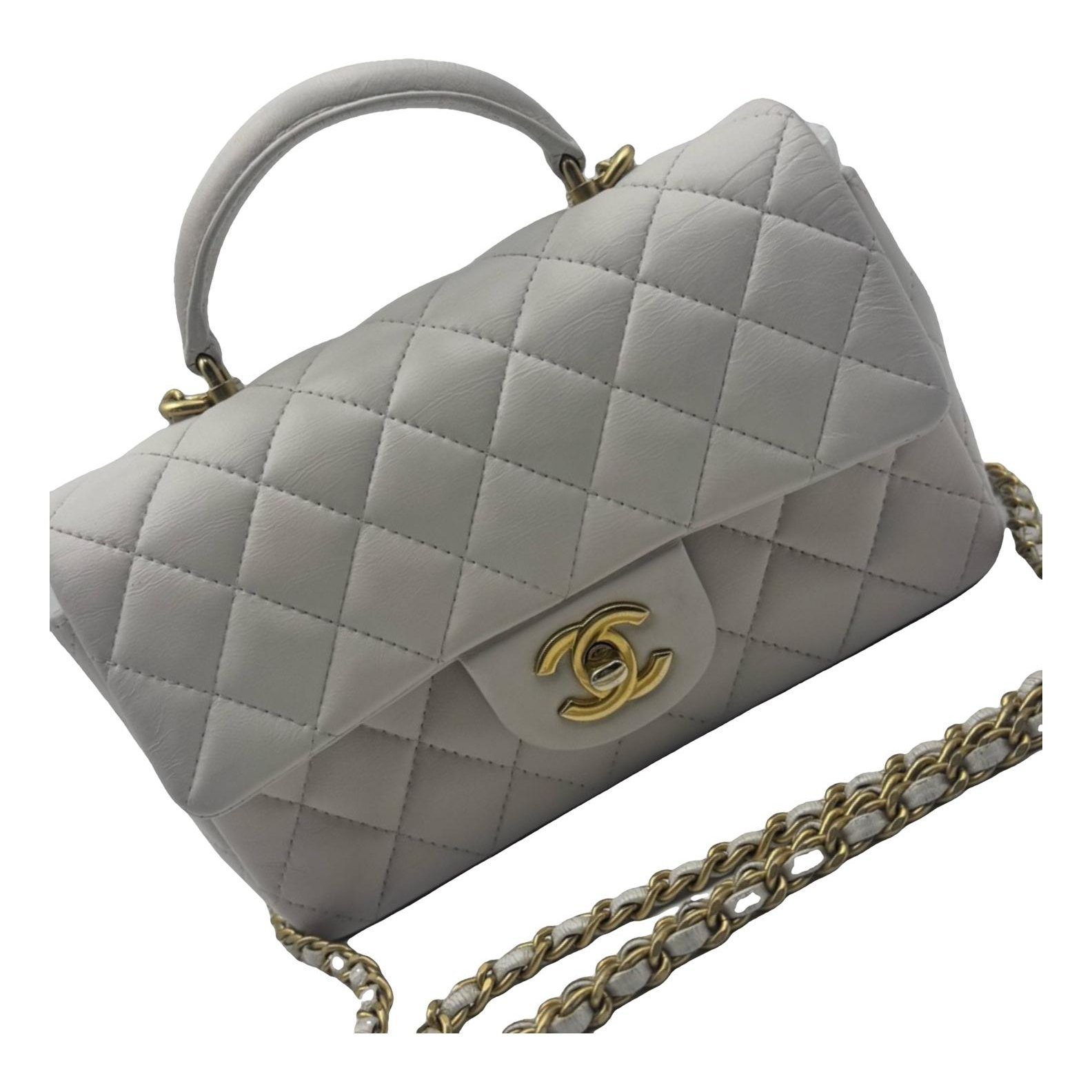 Timeless Classique Top Handle leather handbag