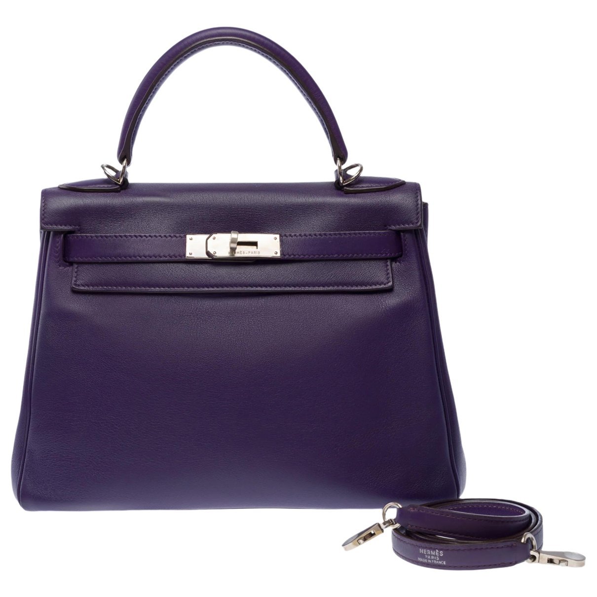 Kelly 28 leather handbag