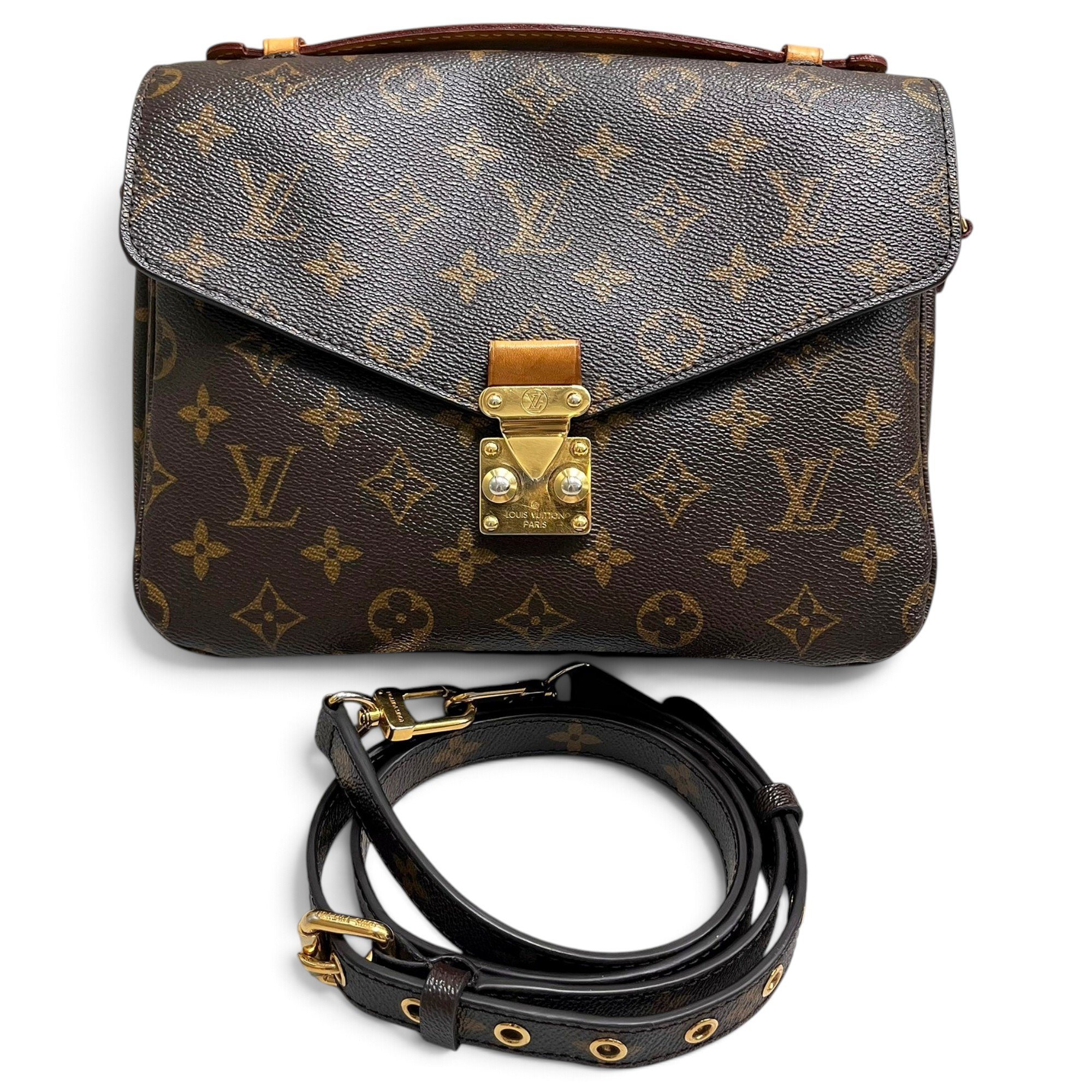 Metis leather handbag
