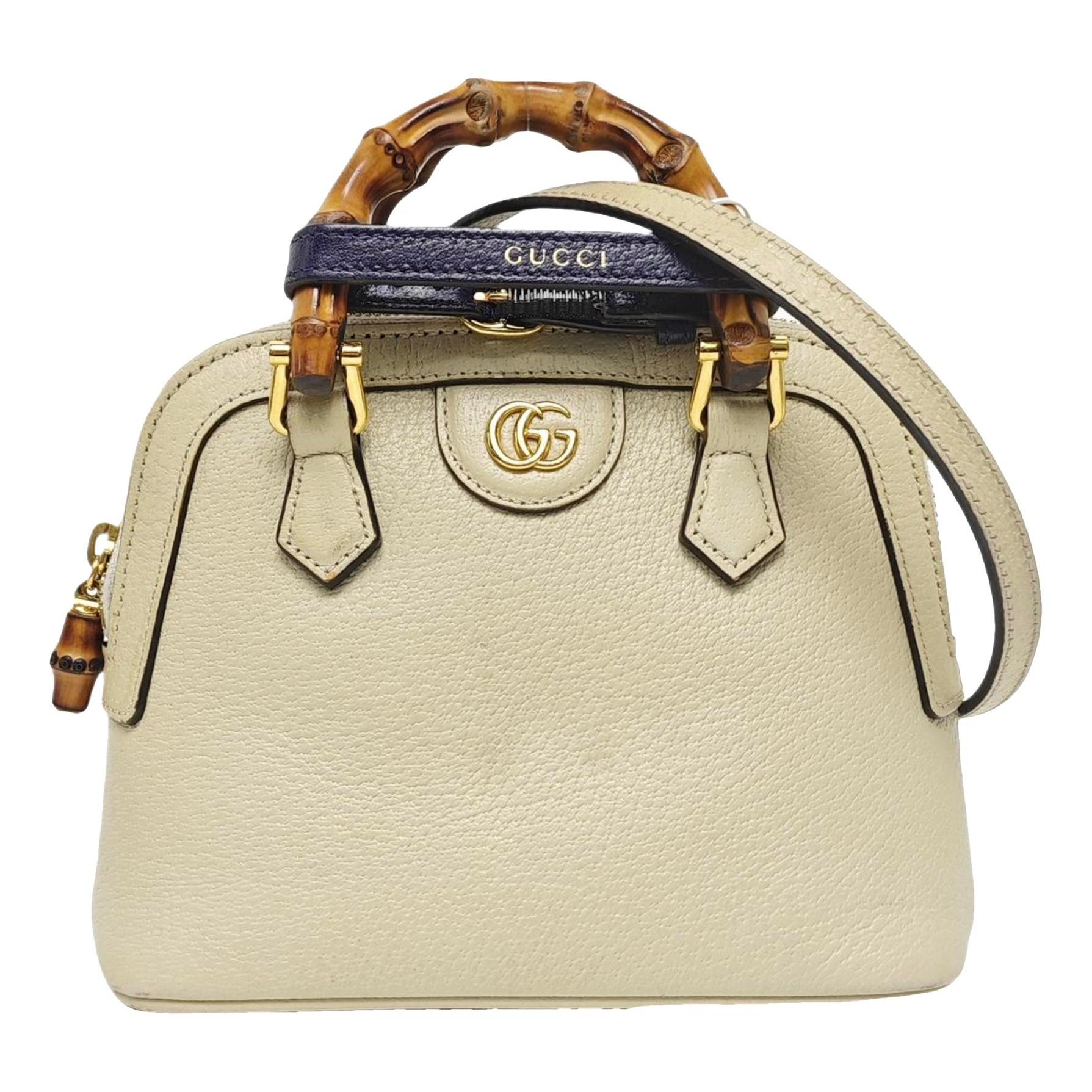 Diana Bamboo leather tote