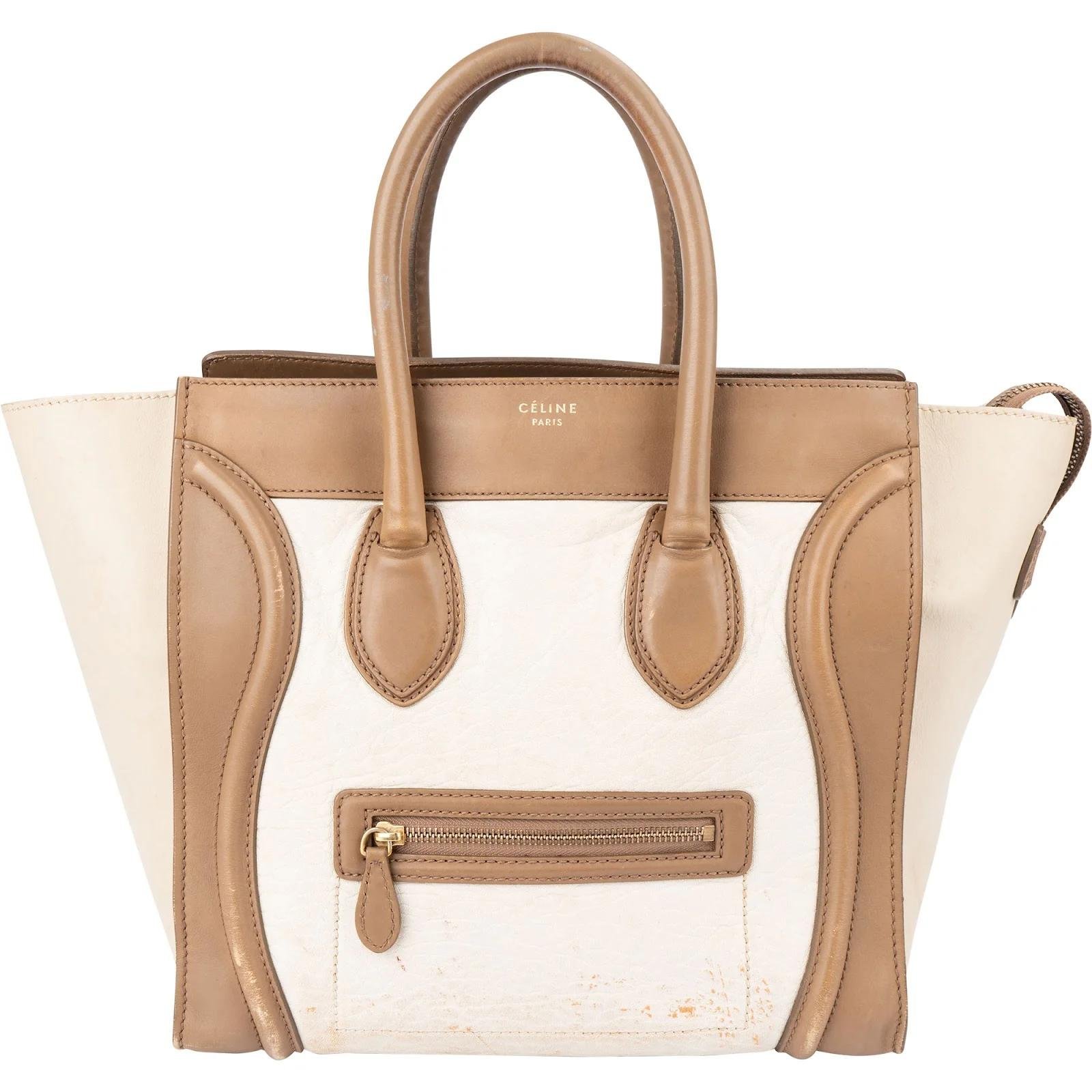 Celine Luggage leather handbag