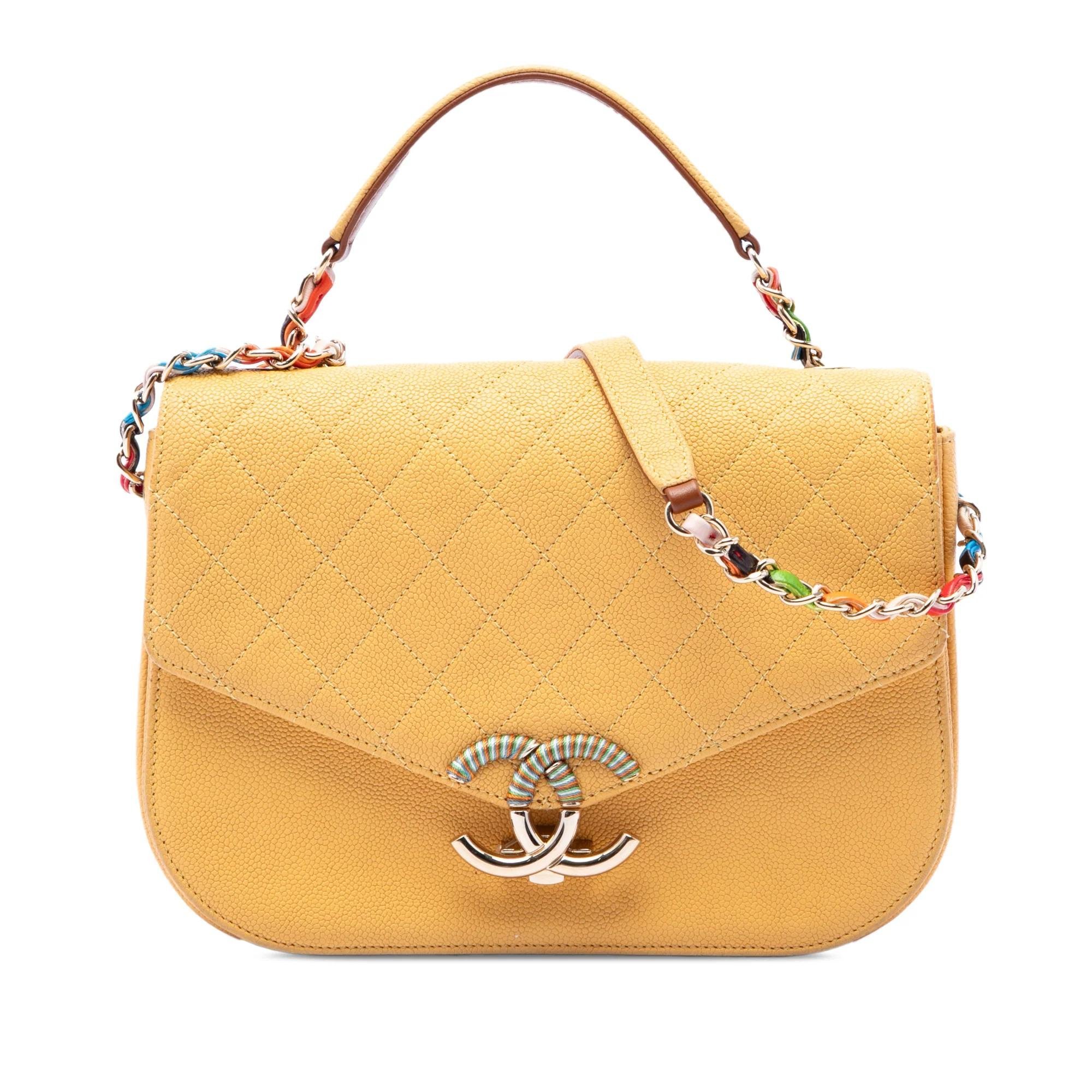 Chain Around leather handbag