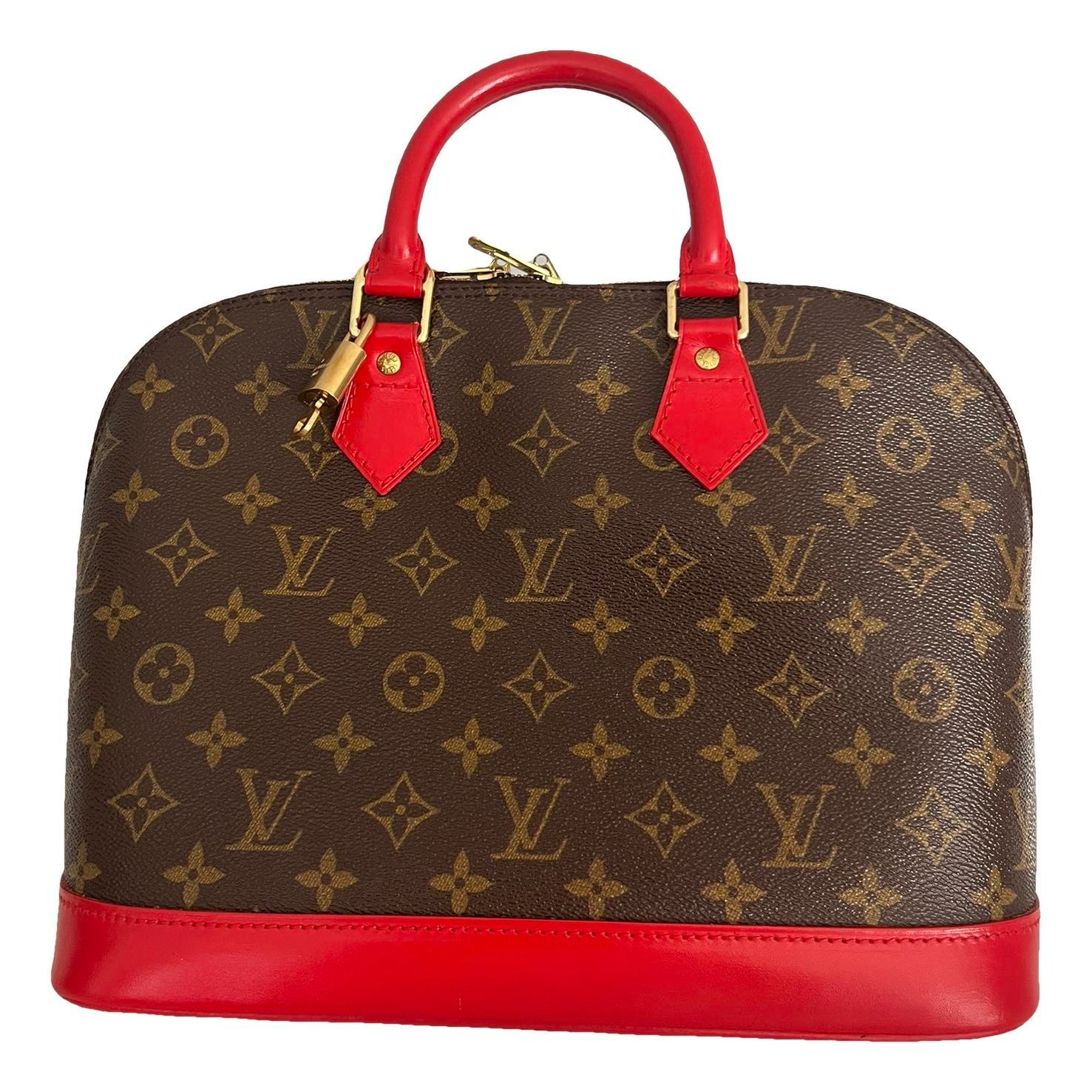 Alma leather handbag