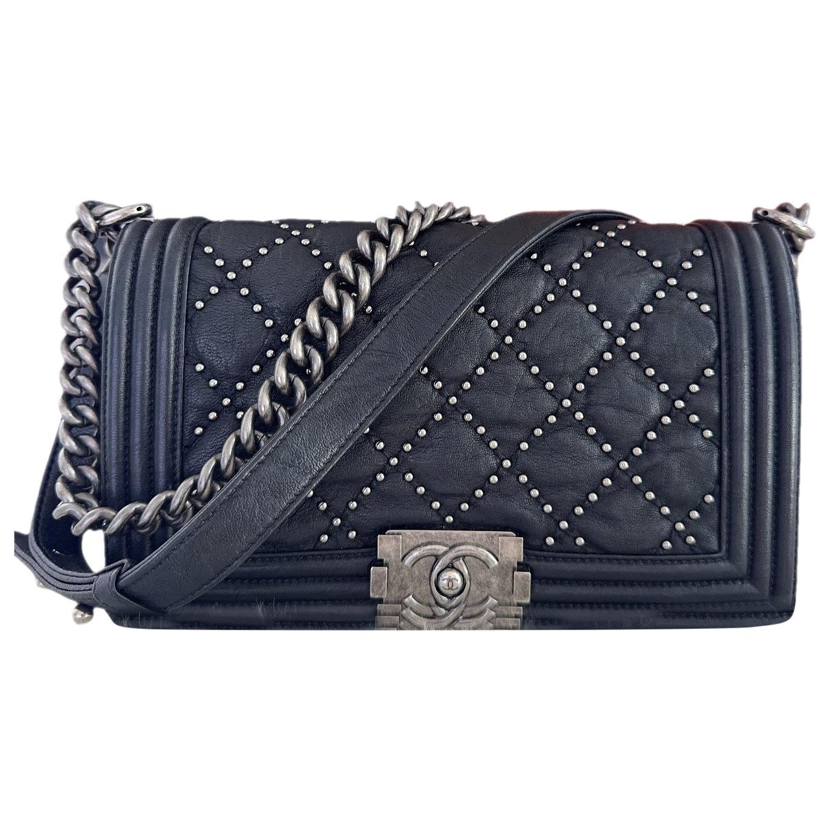 Boy leather crossbody bag