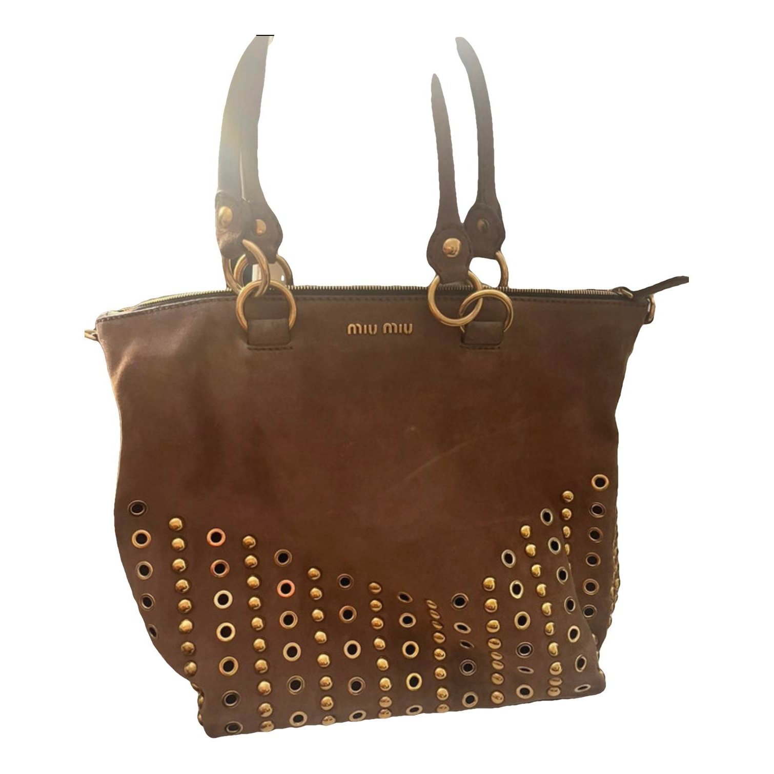 Leather handbag