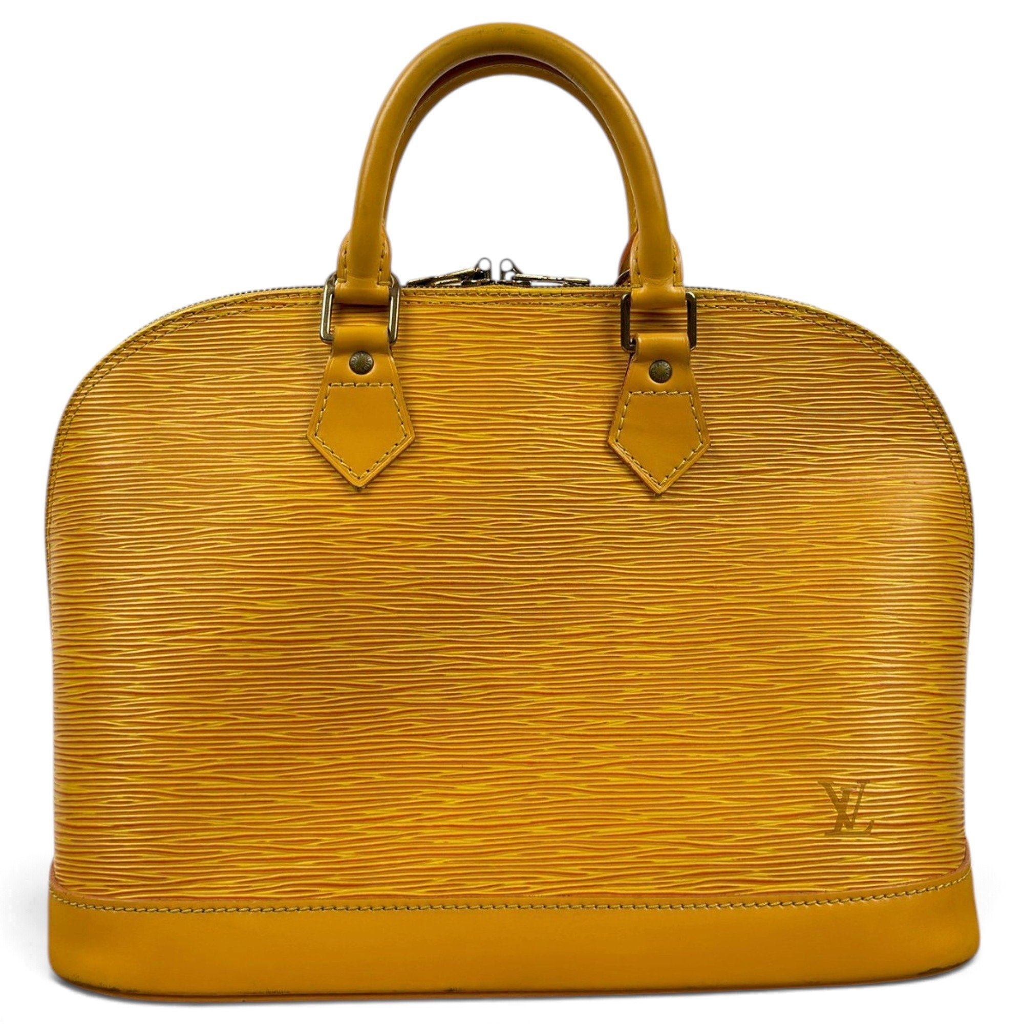 Alma leather handbag