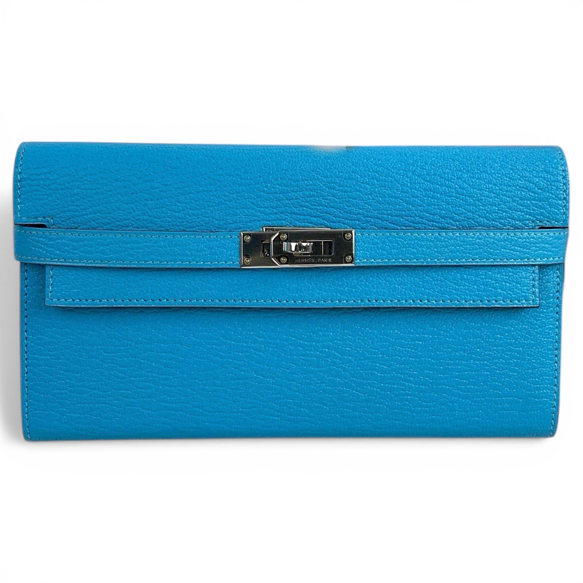Kelly to go leather clutch bag