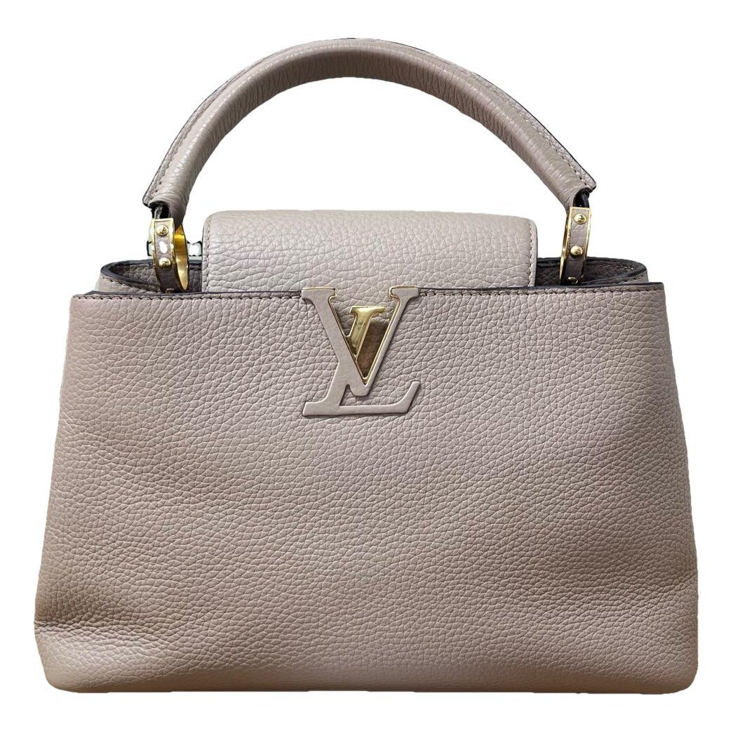 Capucines leather handbag