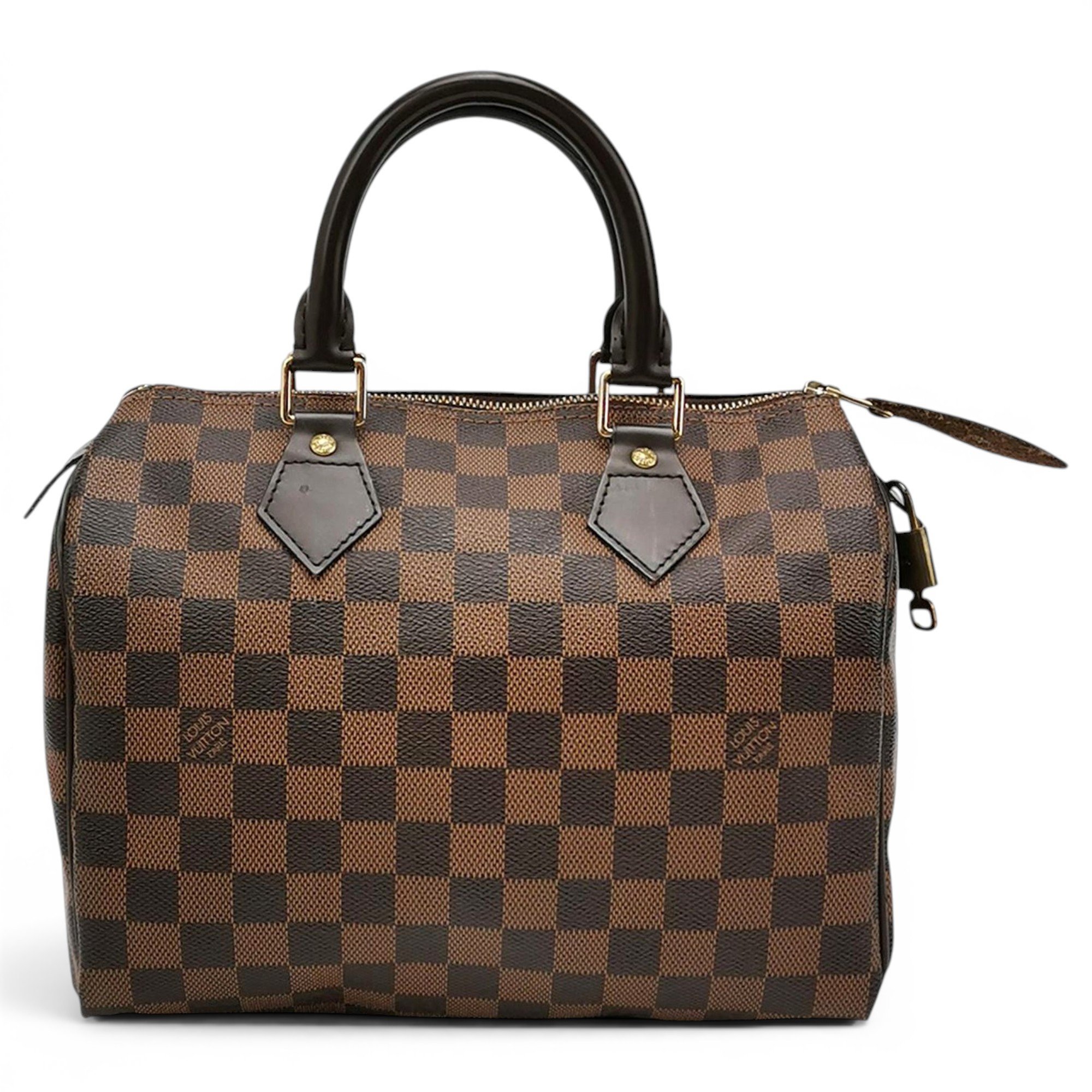 Speedy leather handbag