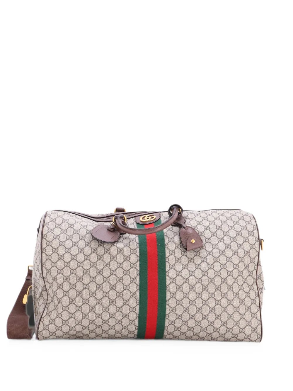 Ophidia Carry On Duffle Bag GG Coated Canvas Large travel bag