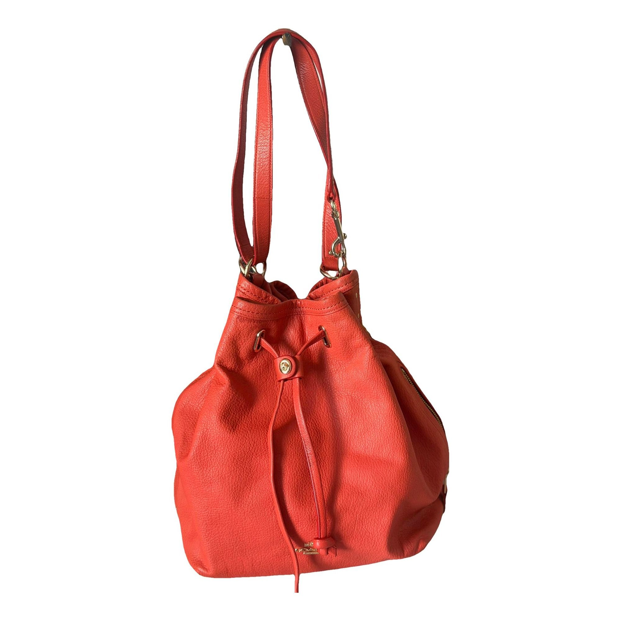 Leather handbag
