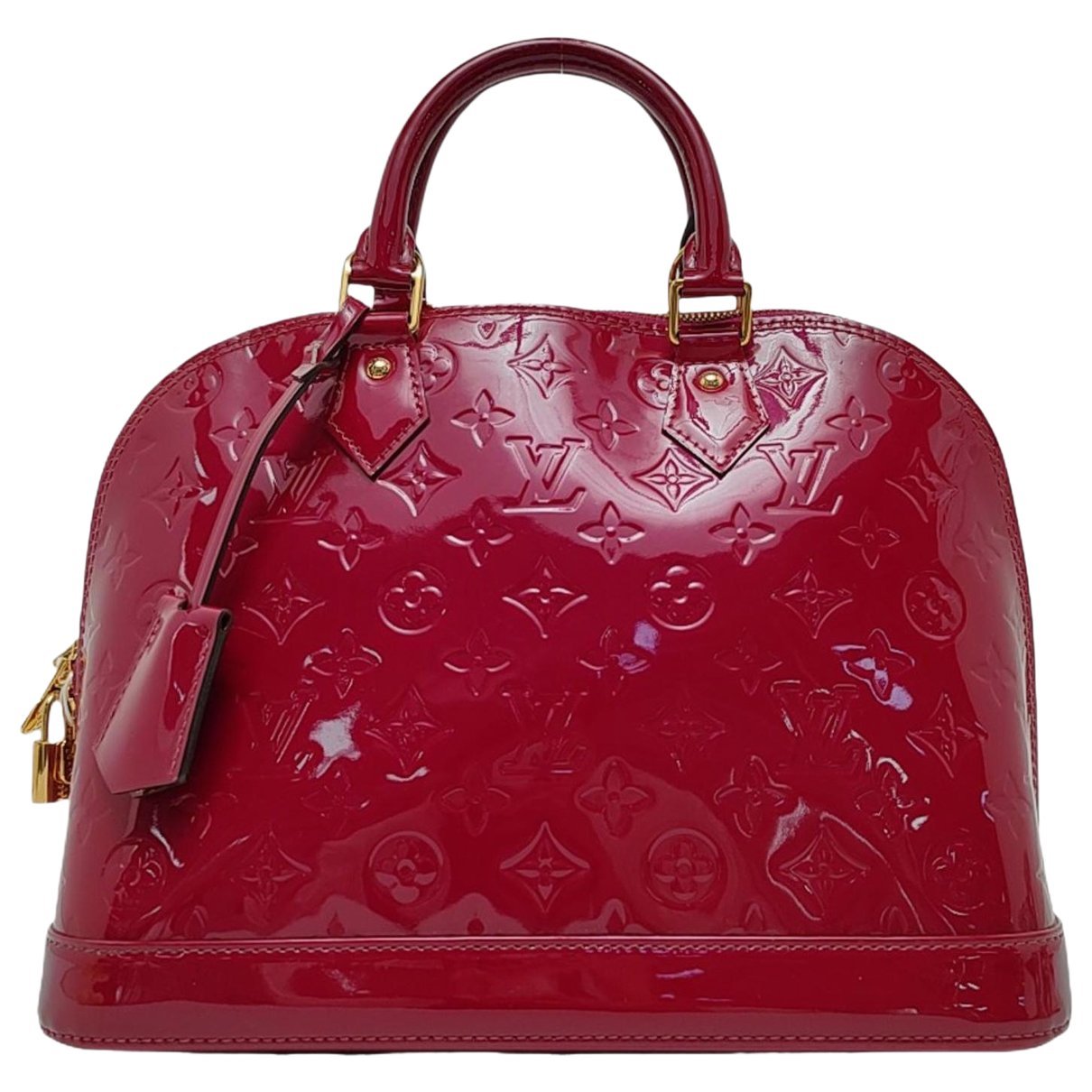 Alma patent leather handbag