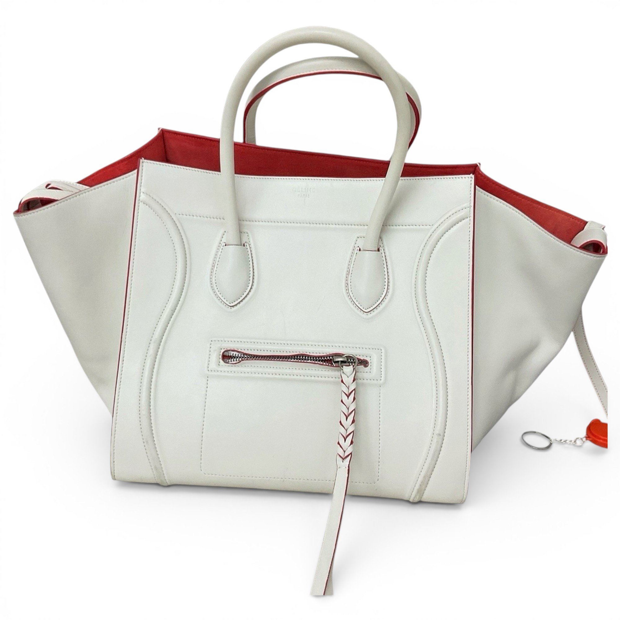 Celine Luggage Phantom leather handbag