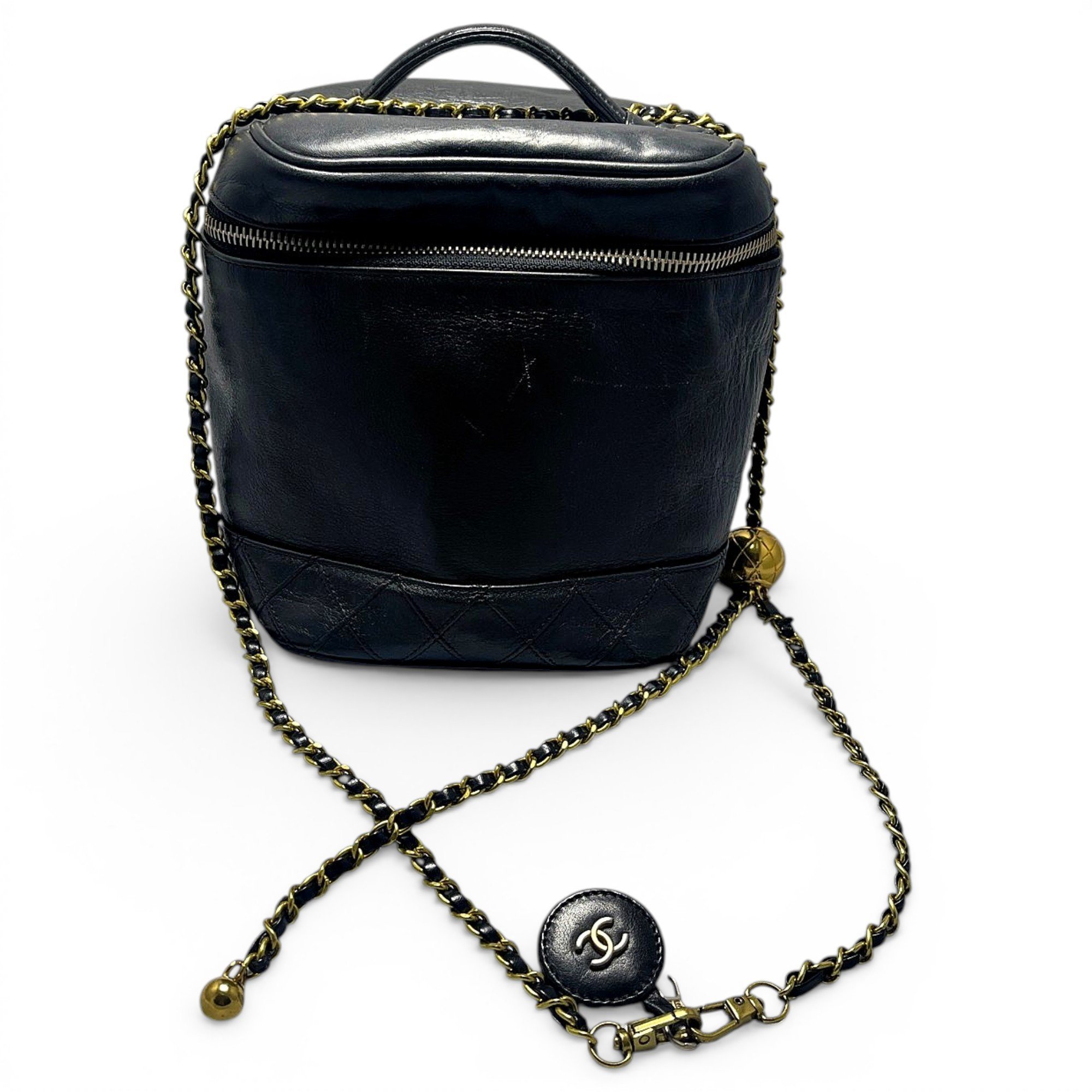 Leather crossbody bag