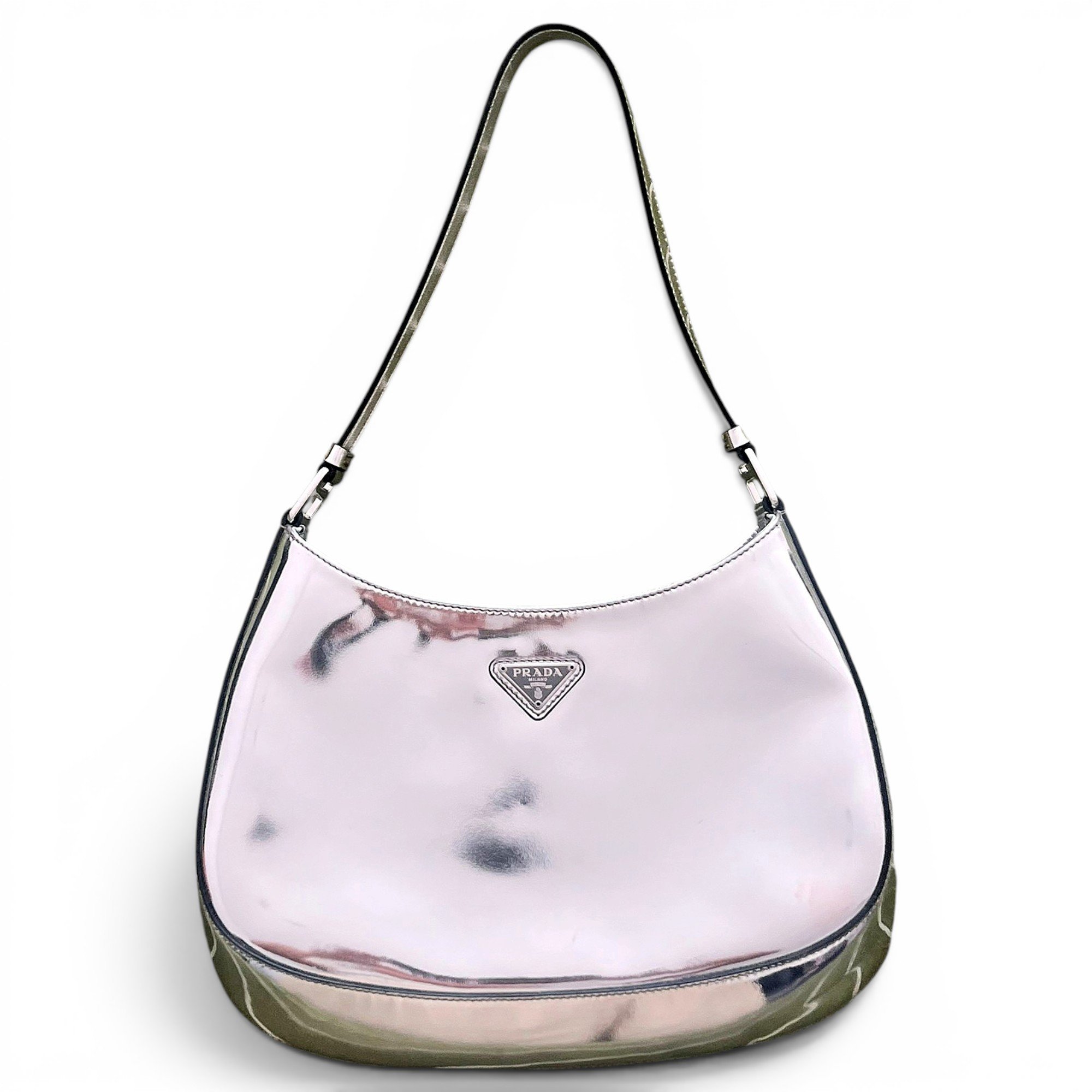 Cleo pony-style calfskin handbag
