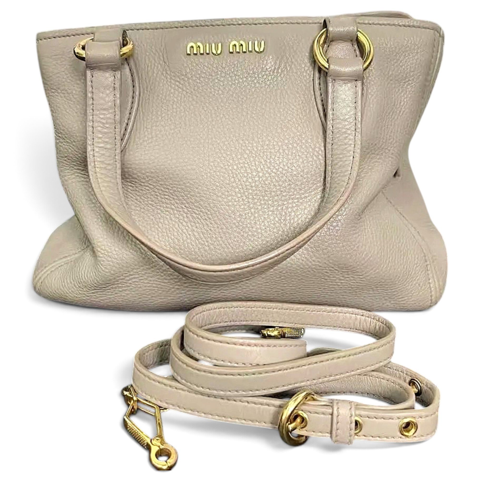 Leather crossbody bag