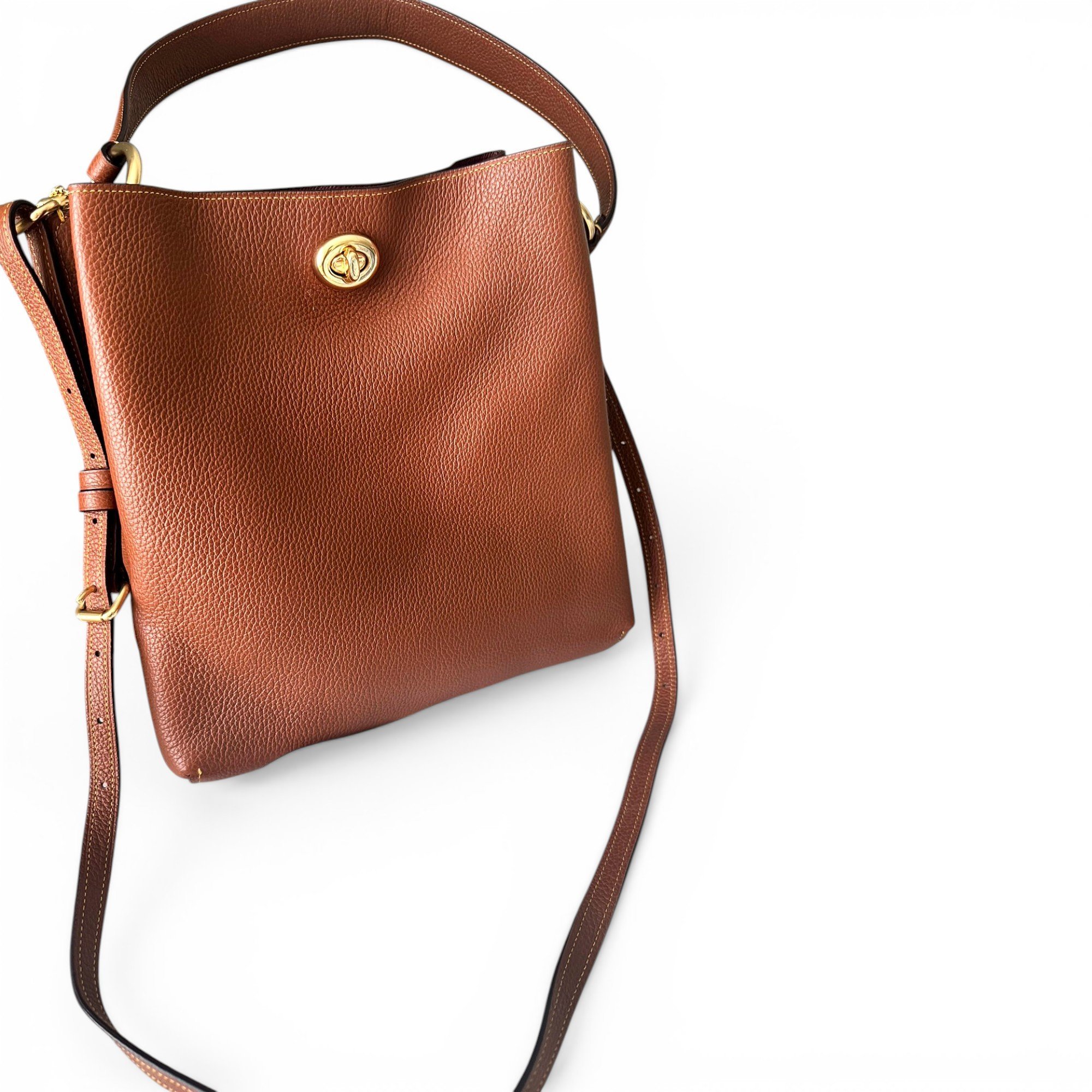 Leather handbag