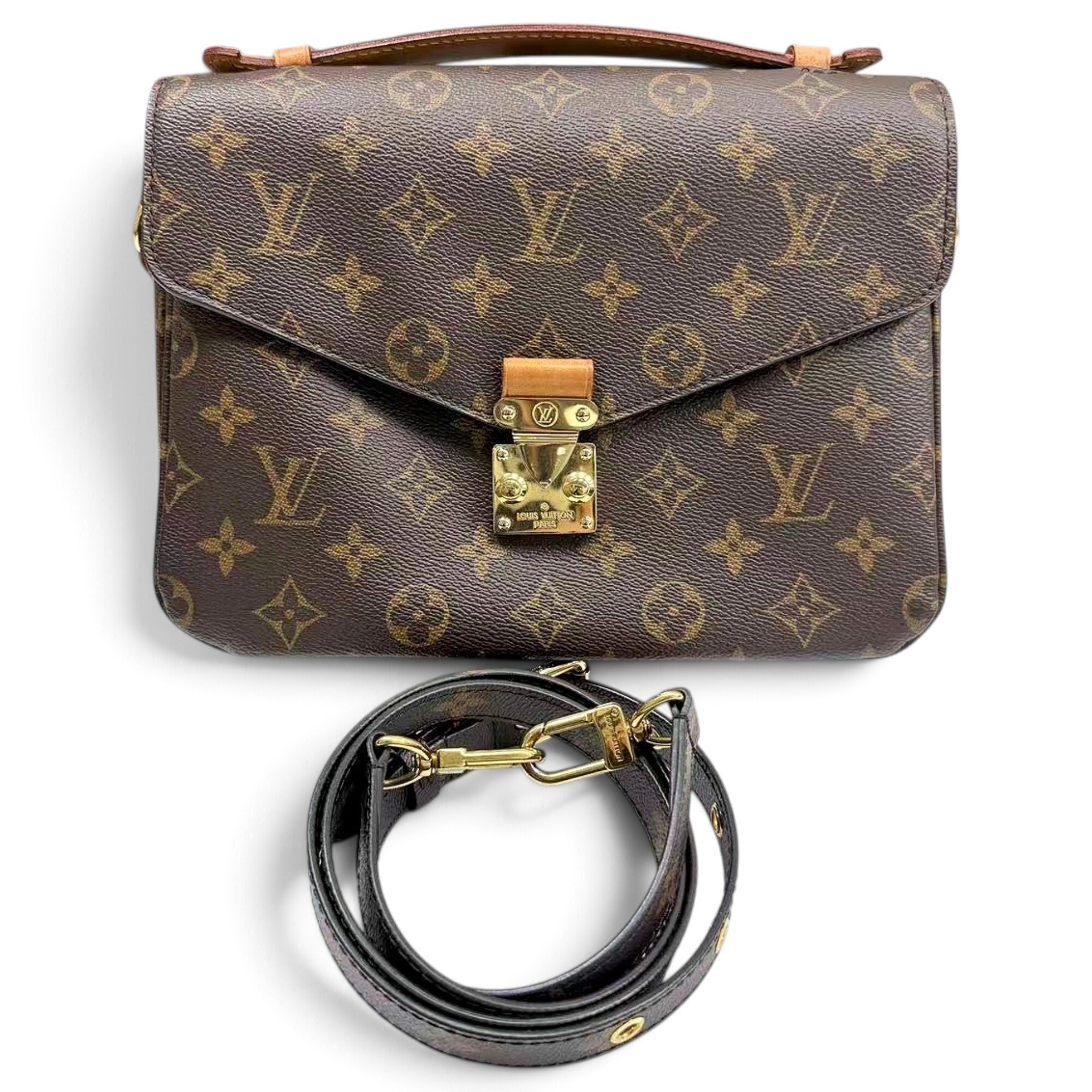 Metis leather crossbody bag