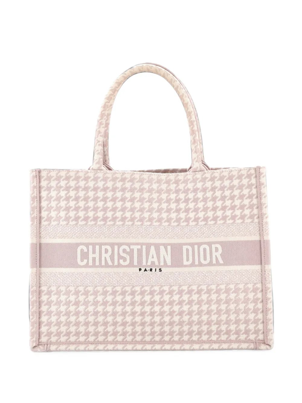 Dior Book Houndstooth Canvas Medium tote bag