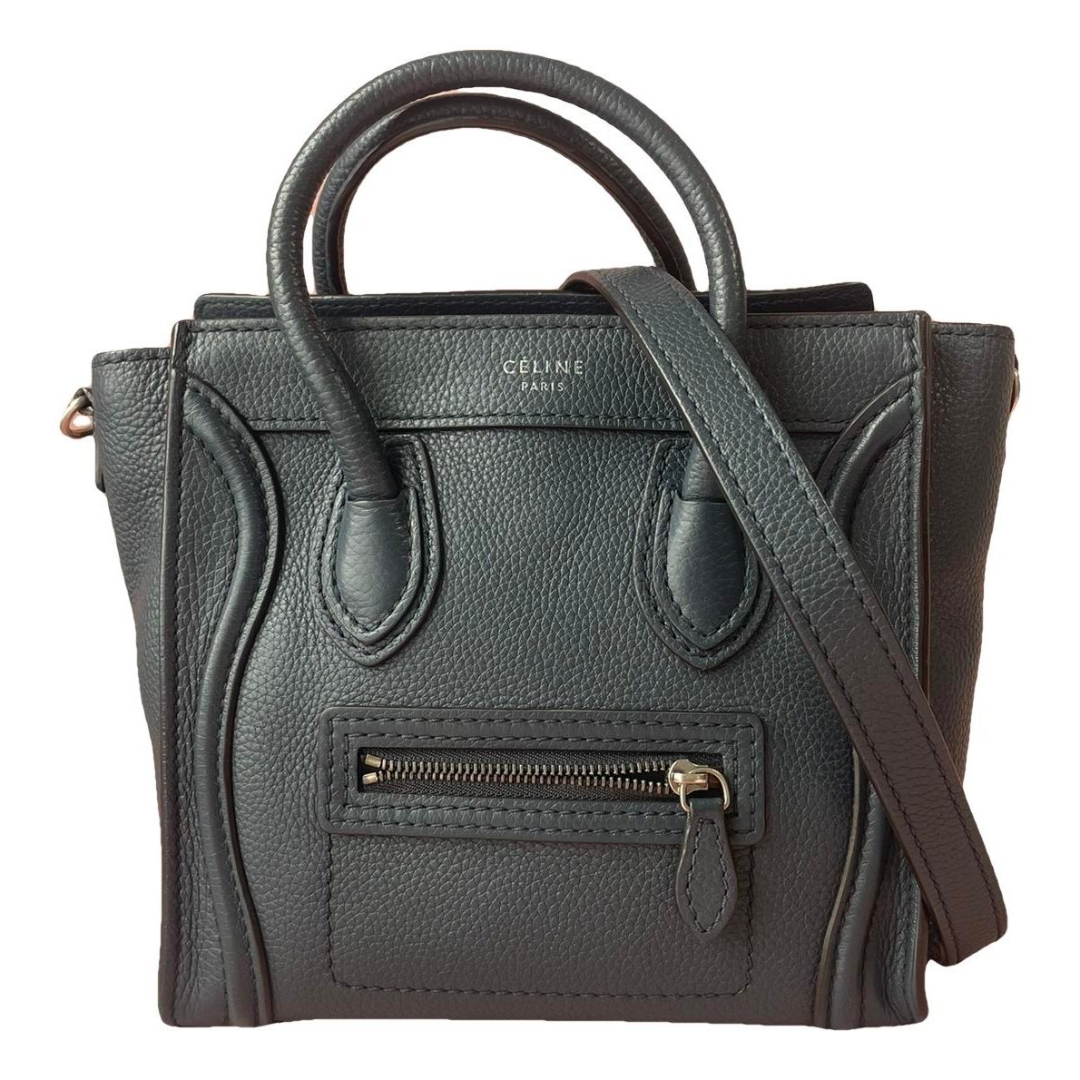 Nano Luggage leather handbag