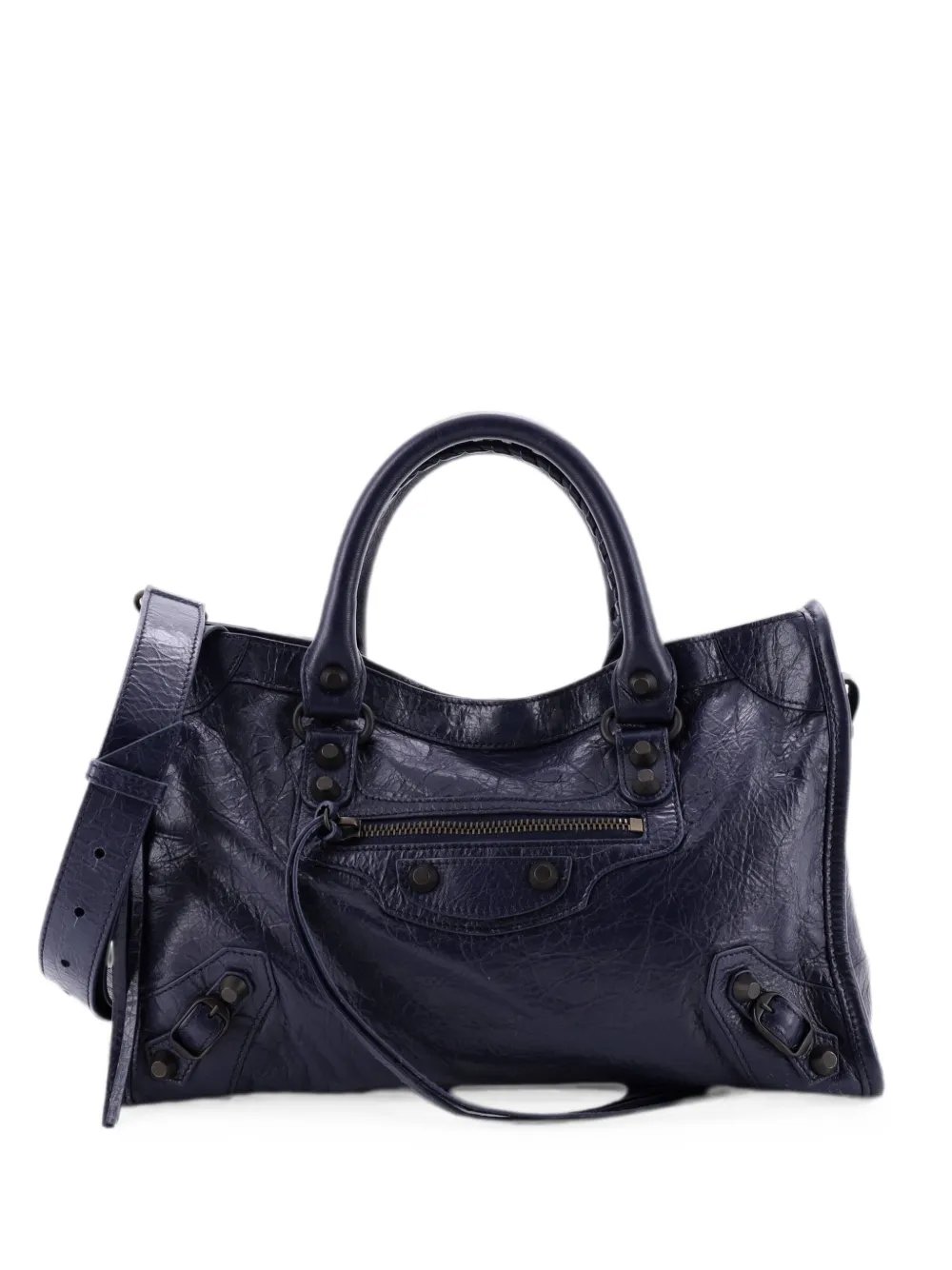 City Classic Studs Bag Leather Small satchel